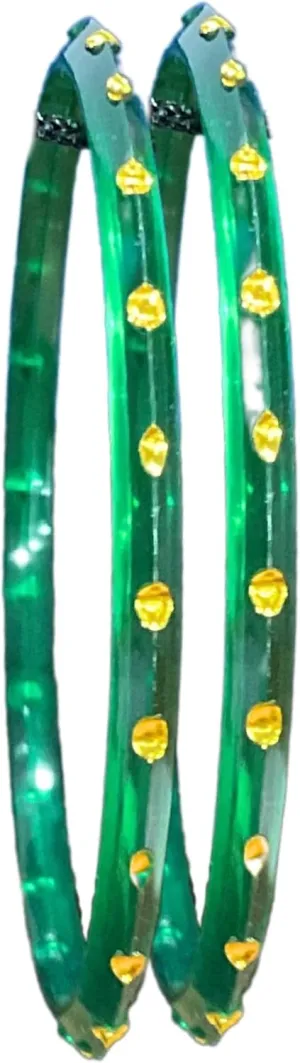 Indian Traditional Bangles Kada For Women Stylish Ethnic Partywear Bangle Bollywood Fashion Jewelry Set Of 2pc