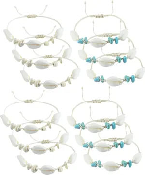 Inspired Bracelet Sets String Bracelet for Women Delicate Shell Pendants
