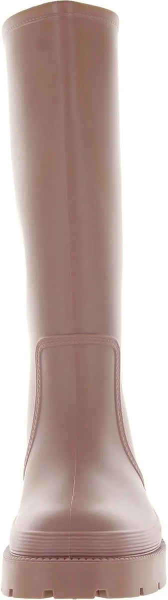 Jeffrey Campbell Womens Rainpour Waterproof Tall Rain Boots