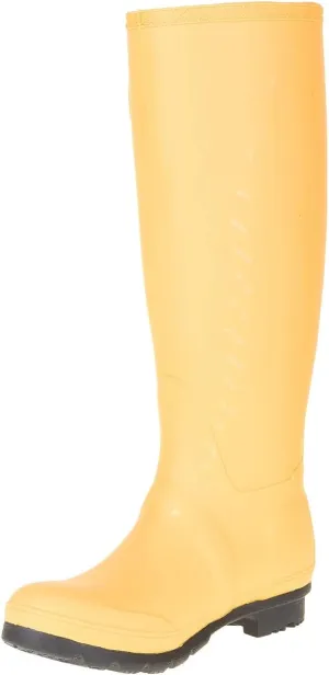 Kamik Womens Jennifer Tall Rain Boots,Mustard,9