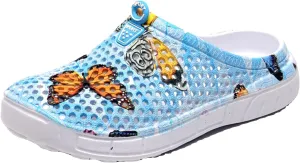 MDPCX Women's Garden Clogs Breathable Shoes Bathing Shoes Beach Shoes Water Shoes Footwear Slippers Walking Shoes Home Travel Shoes
