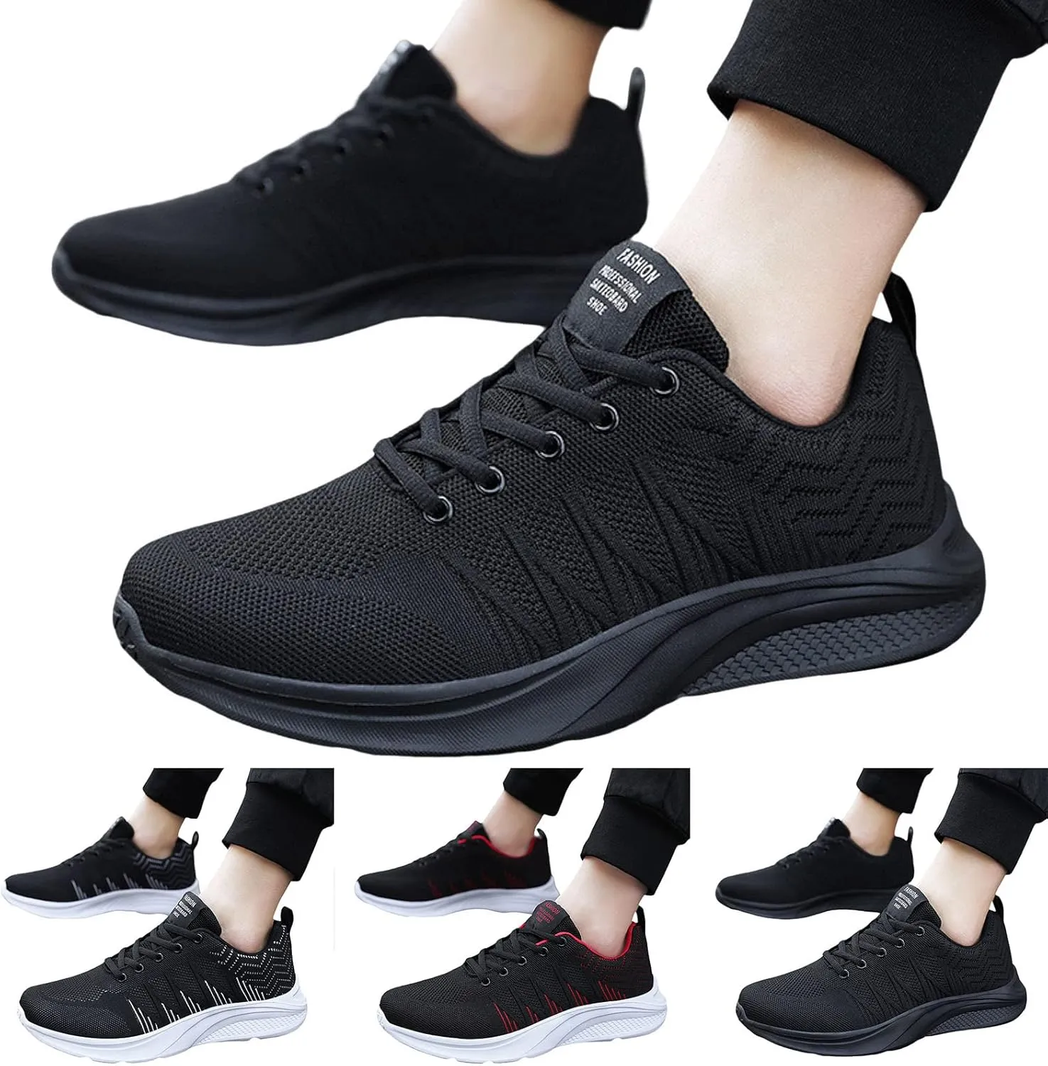Mens Athletic Shoes Men's Sneakers Tennis Shoe for Men Walking Shoe for Men Breathable Casual Sneaker