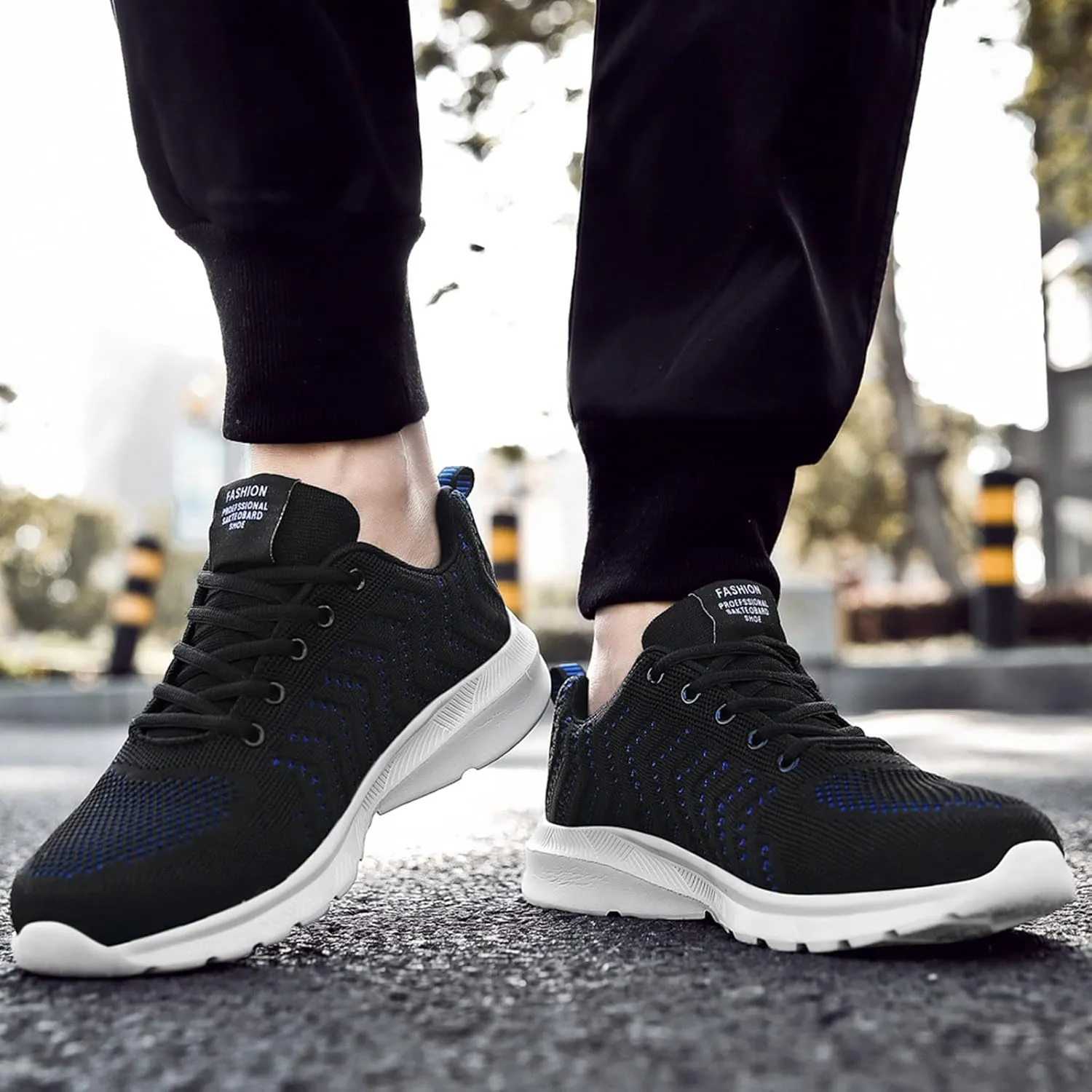 Men's Fashion Sneakers Mens Shoes Running Lightweight Sport Gym Jogging Walking Sneakers Tennis Racquet Sport Shoes Sneaker Lightweight Breathable Mesh Slide Shoe Running Dress