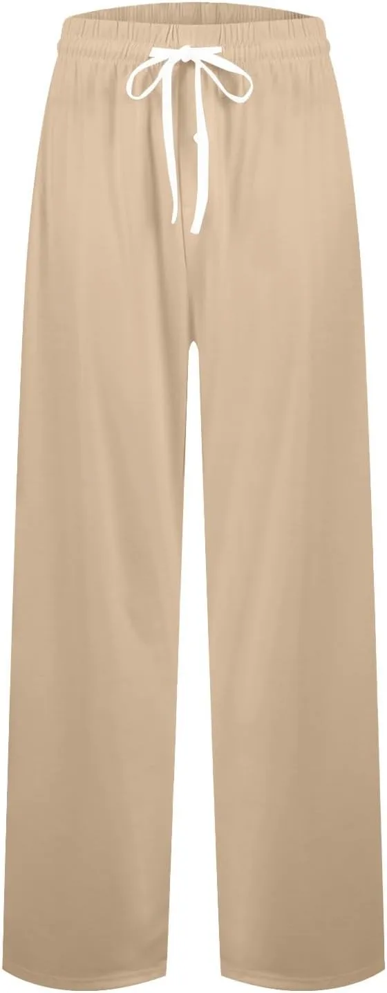 Men's Pajama Pants Solid/Plaid Pajama Pants Sleep Soft Lounge Pants PJ Bottoms Sleepwear Pants with Drawstring Pockets