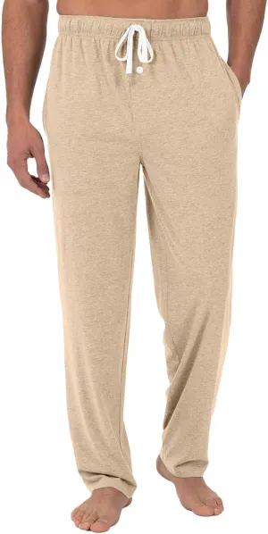 Men's Pajama Pants Solid/Plaid Pajama Pants Sleep Soft Lounge Pants PJ Bottoms Sleepwear Pants with Drawstring Pockets