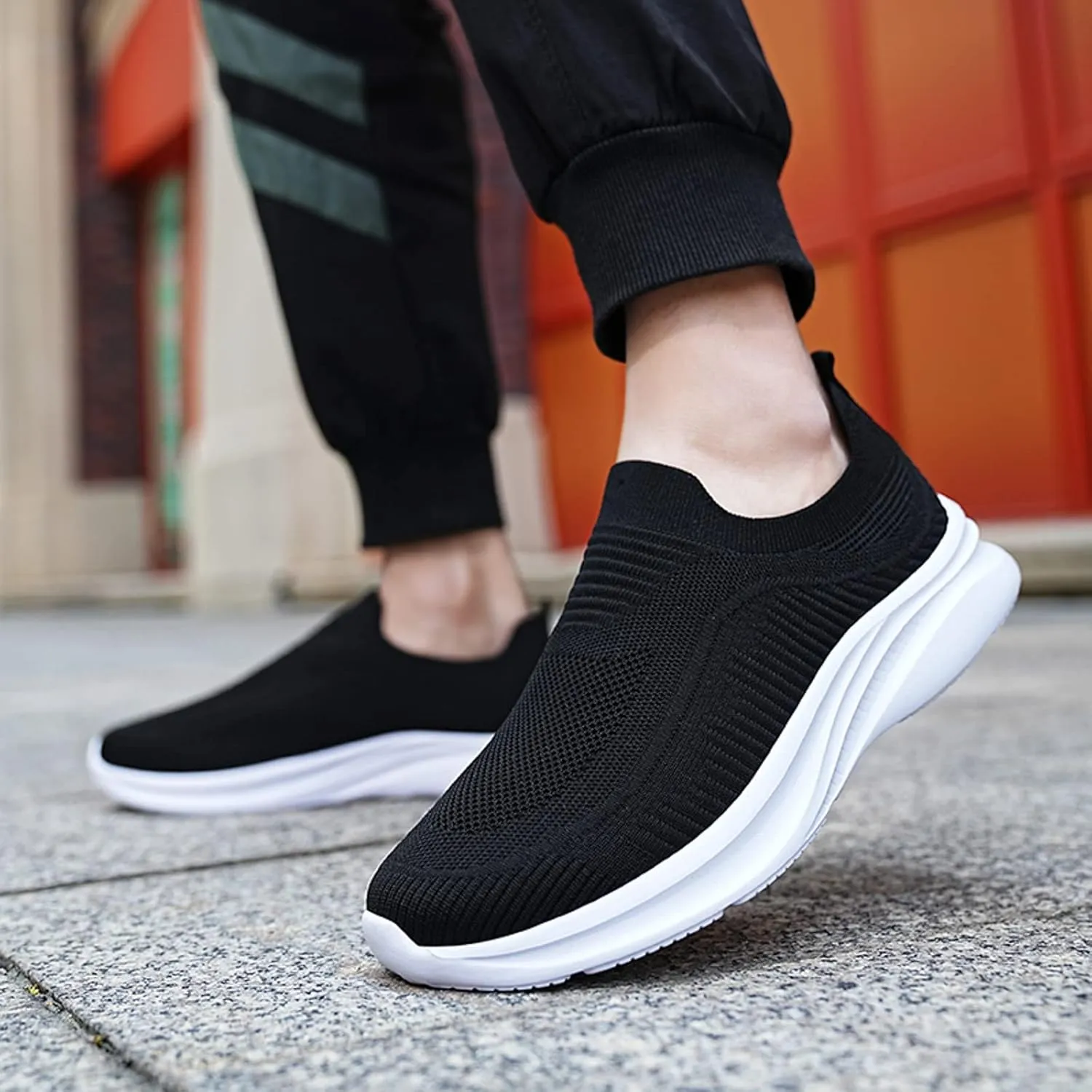 Mens Slip on Shoes Men's Sneakers Tennis Shoe for Men Sneaker for Men Breathable Sport Sneaker