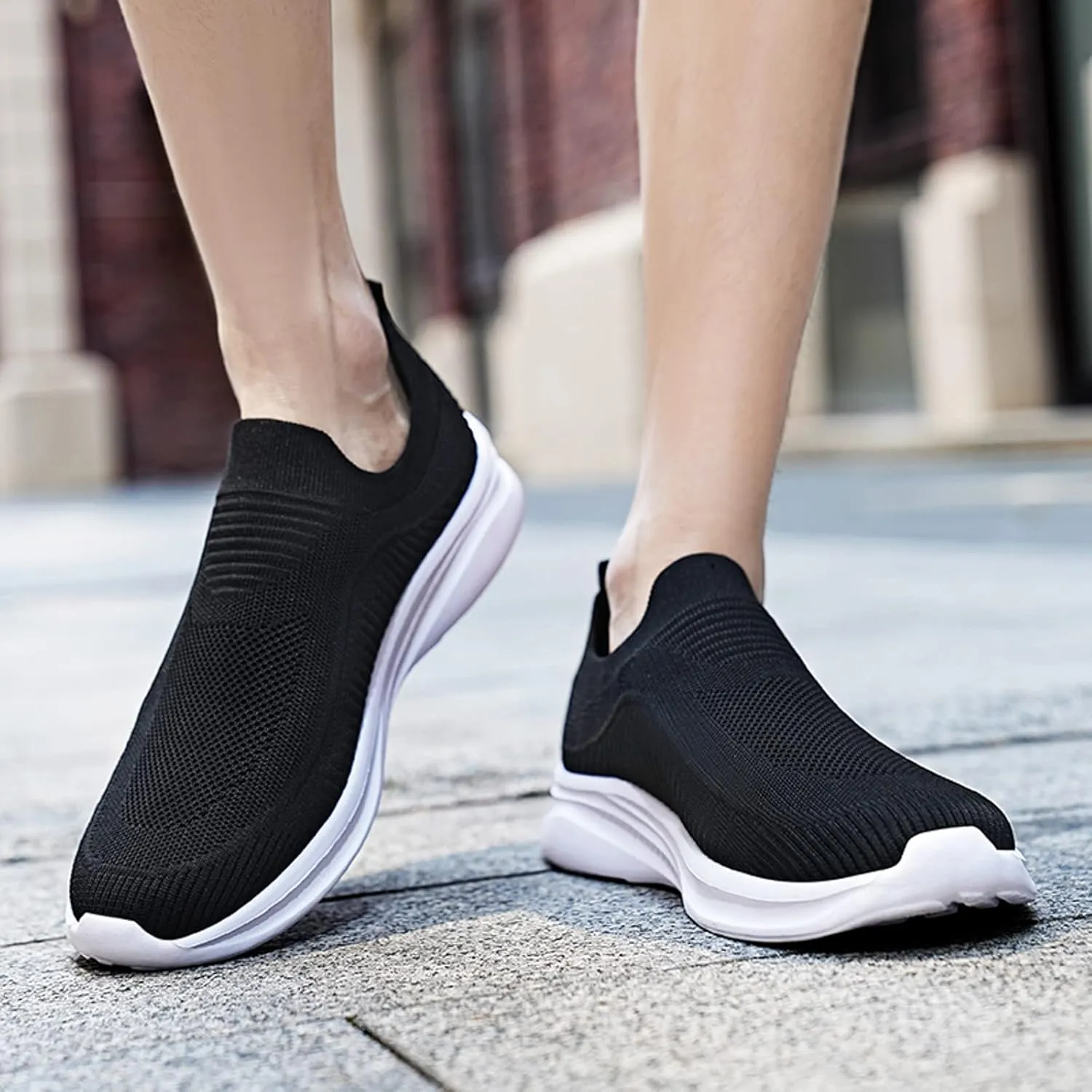 Mens Slip on Shoes Men's Sneakers Tennis Shoe for Men Sneaker for Men Breathable Sport Sneaker
