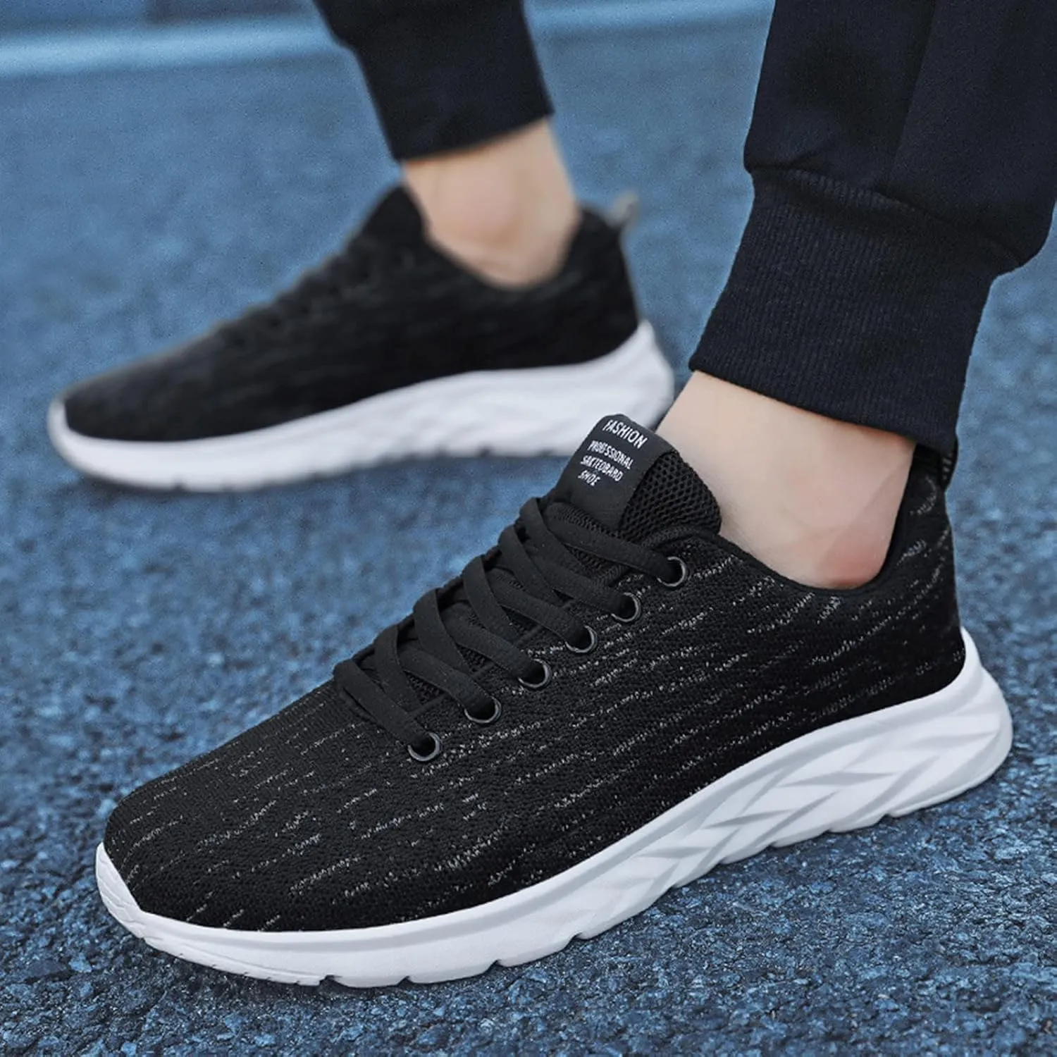 Mens Slip on Shoes Mens Tennis Shoes Shoe for Men Walking Shoe for Men Breathable Casual Sneaker