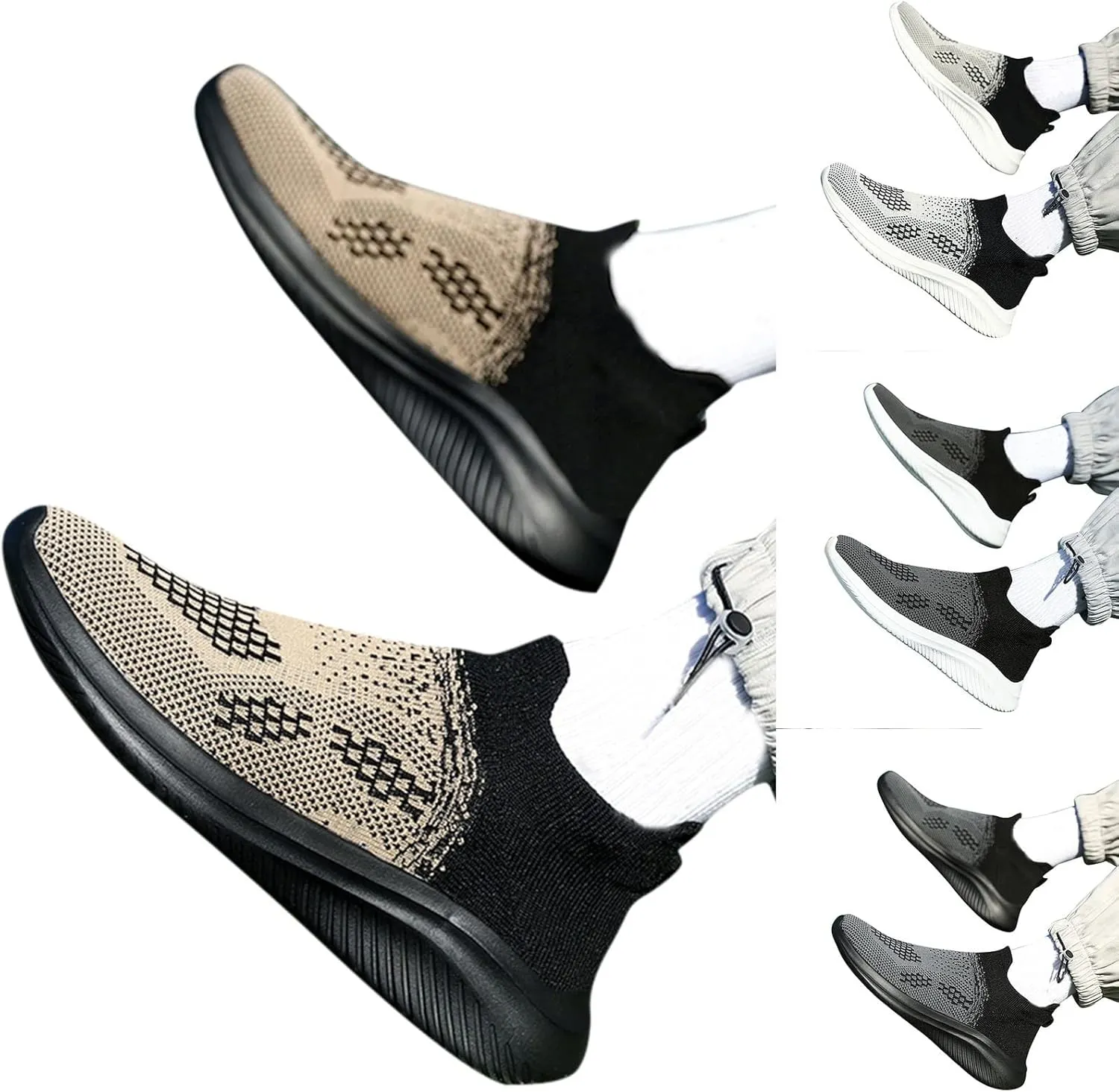 Mens Slip on Shoes Mens Walking Shoes Tennis Shoe for Men Sneaker for Men Athletic Gym Casual Sneaker