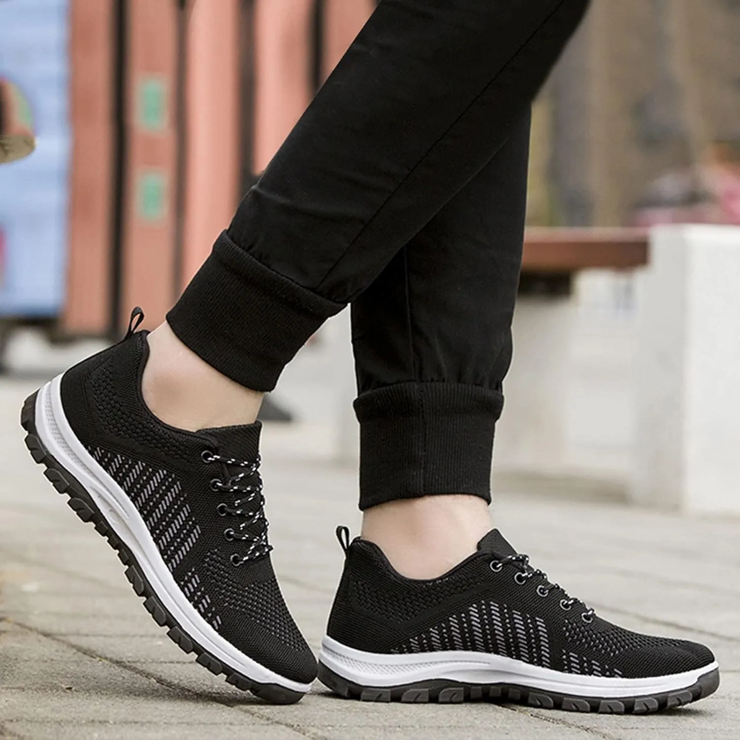 Mens Tennis Shoes Men's Sneakers Walking Shoe for Men Shoe for Men Mesh for Everyday and Travel Sneaker