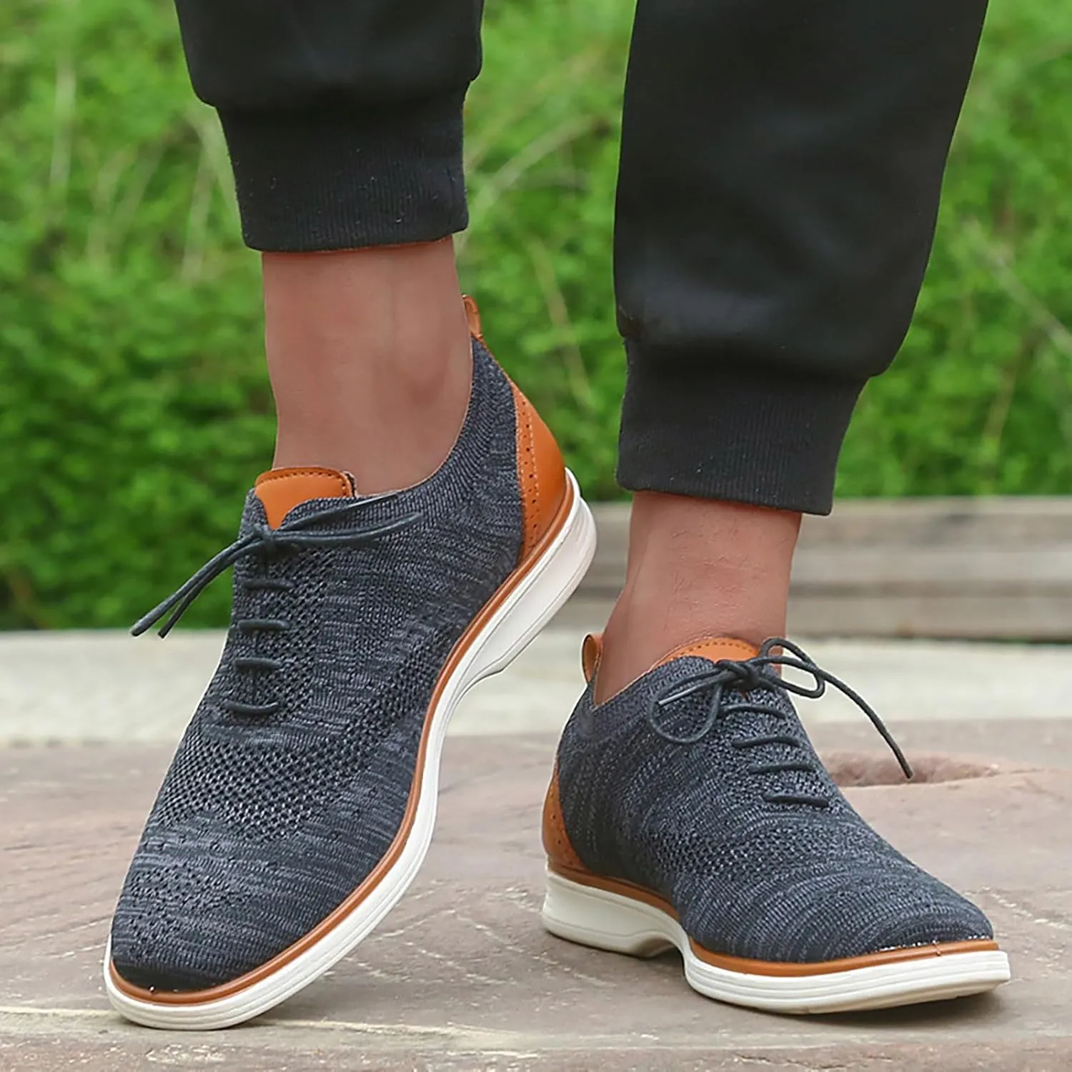 Mens Walking Shoes Mens Slip On Sneakers Non Slip Shoes for Men Sneakers Breathable Lightweight Walking Shoes