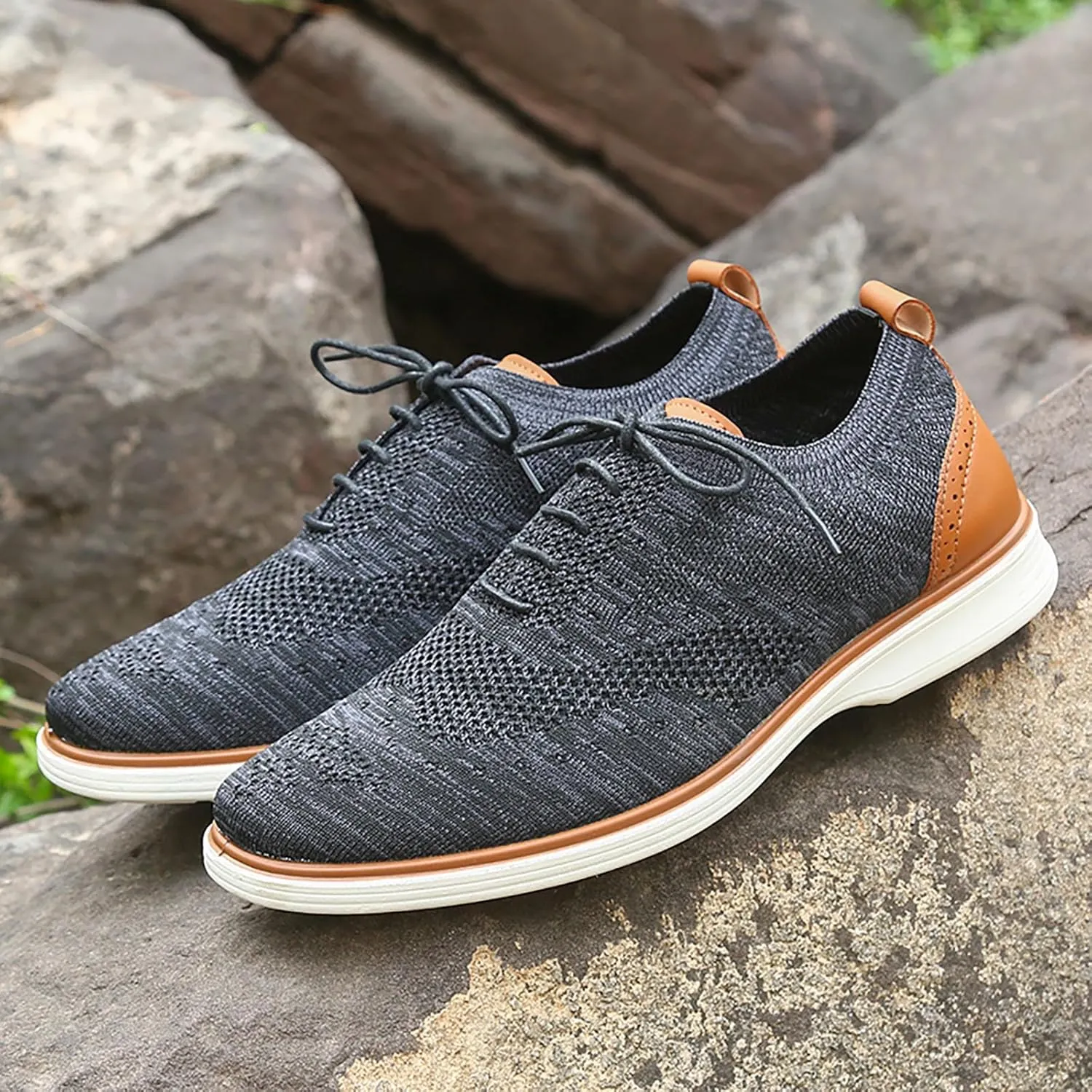Mens Walking Shoes Mens Slip On Sneakers Non Slip Shoes for Men Sneakers Breathable Lightweight Walking Shoes