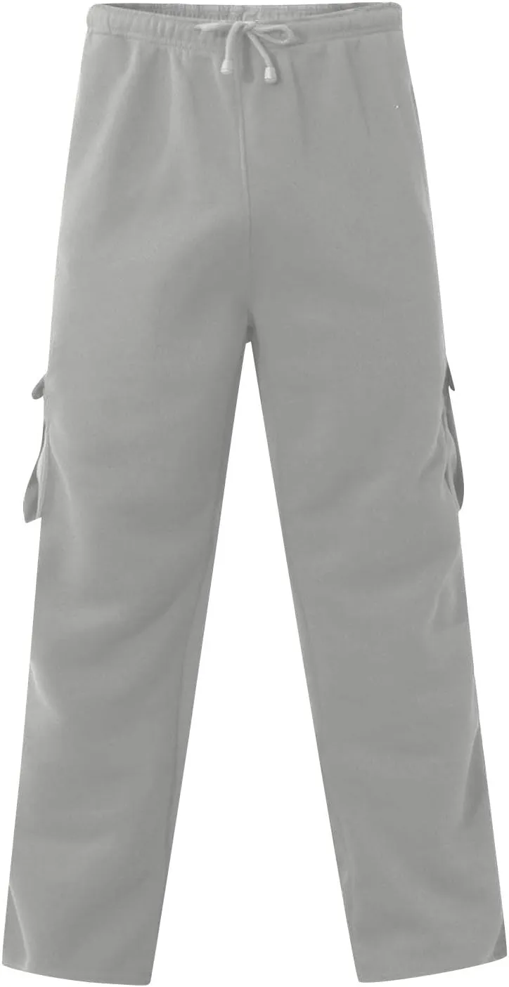 Mens Work Cargo Pants Waterproof Stretch Gym Work Casual Workout Trousers Joggers