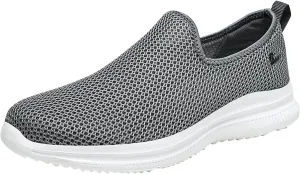 Mesh Slip On Sneaker for Women Comfort Lightweight Breathable Running Shoes Non Slip Casual Sneakers Walking Shoes Women Arch Support