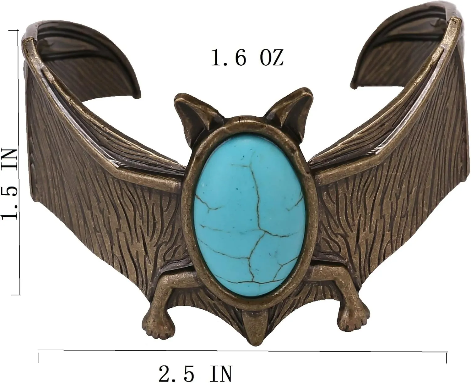 MRH&Crown Silver Bangle Bracelet Turquoise Leaf Feather Bracelet Fashion Simple Open Bangles Cuff Jewelry