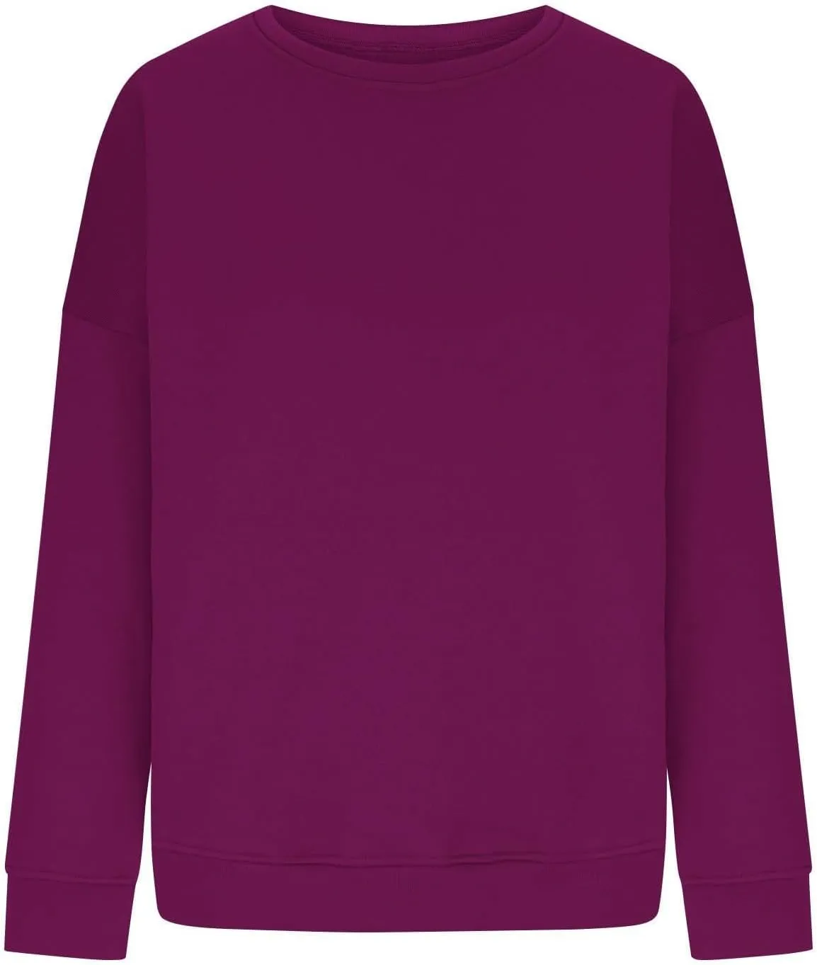 Oversized Crewneck Sweatshirts Women Long Sleeve Fleece Pullover Tops Fall Y2k Sweater Cute Hoodies for Teen Girls