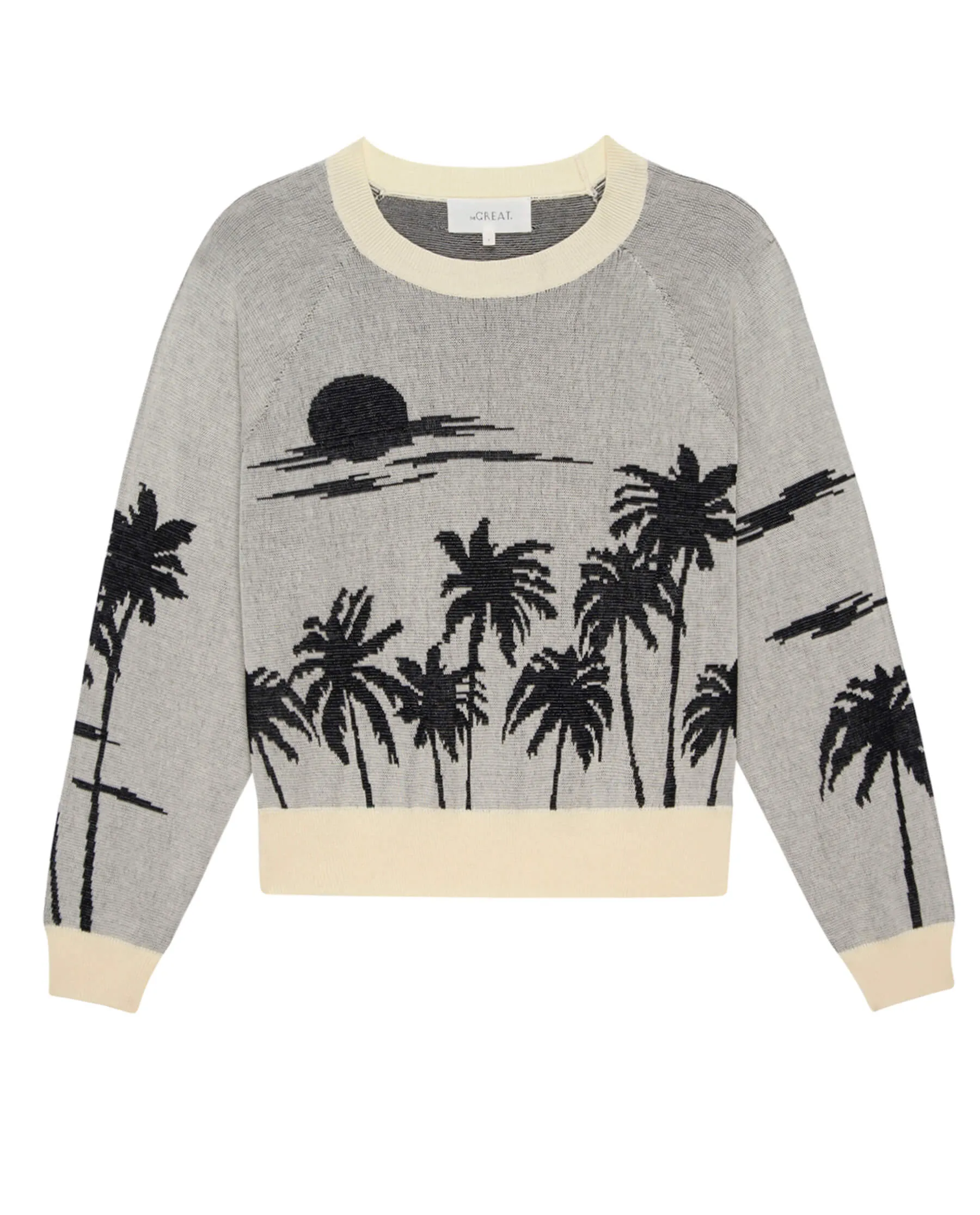 Palm Pullover ~ Black