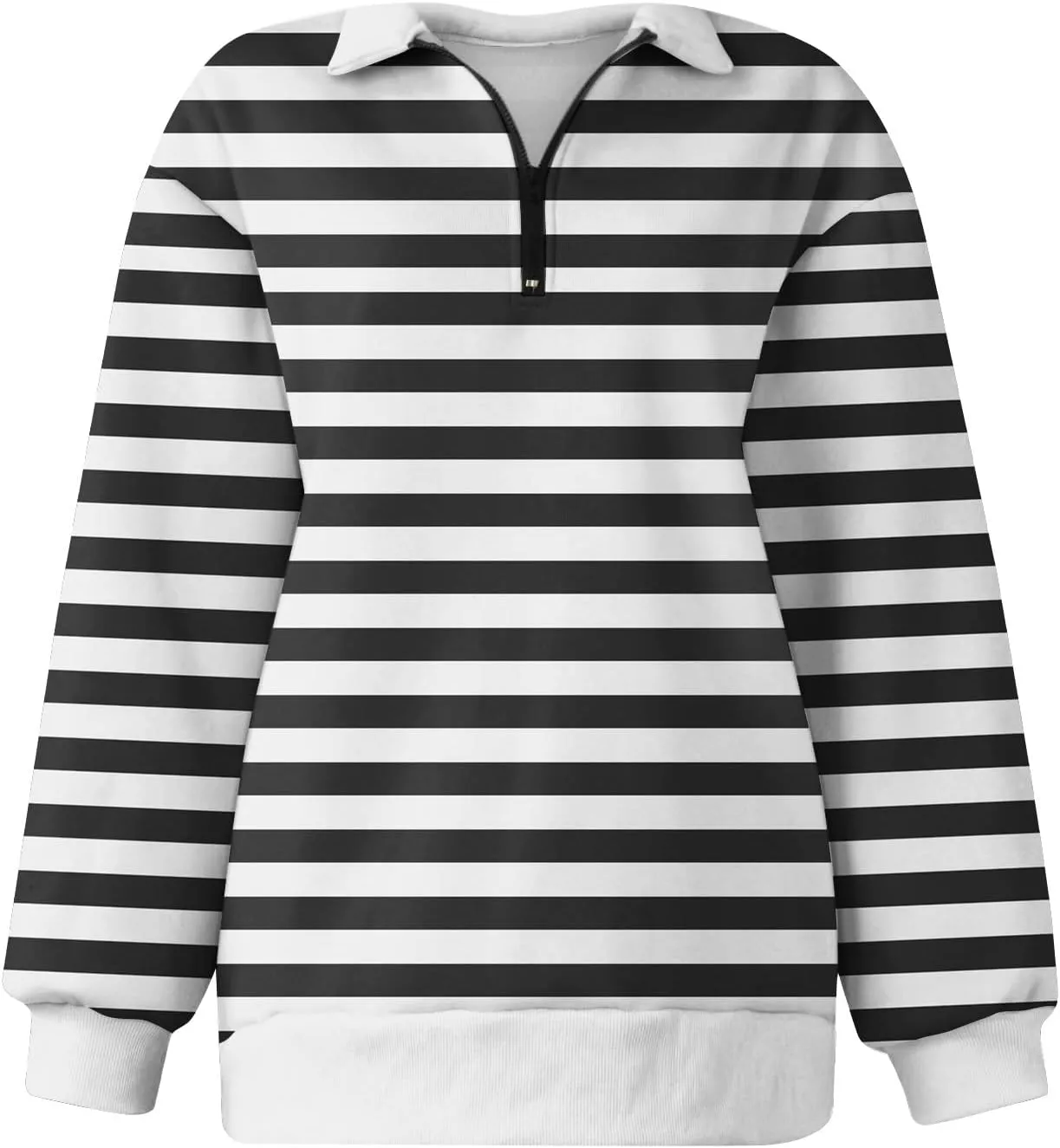 Quarter Zip Pullover Women Oversizds Trendy Sweatshirts Fall Outfits 2024 Fitted Comfy Vintage Pullover Sweatshirts