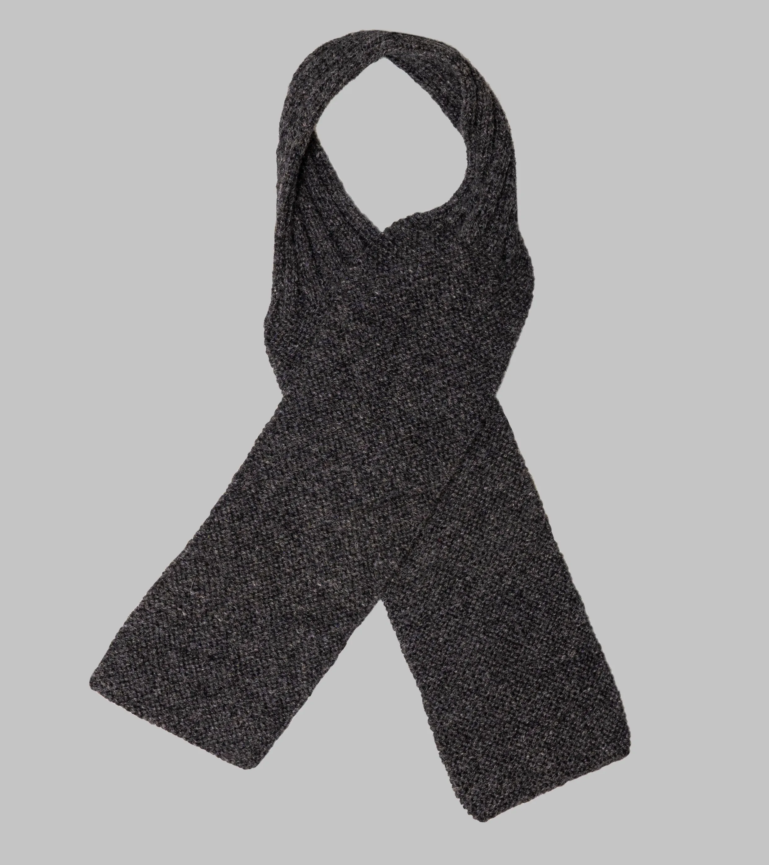 Red Cross Muffler Charcoal