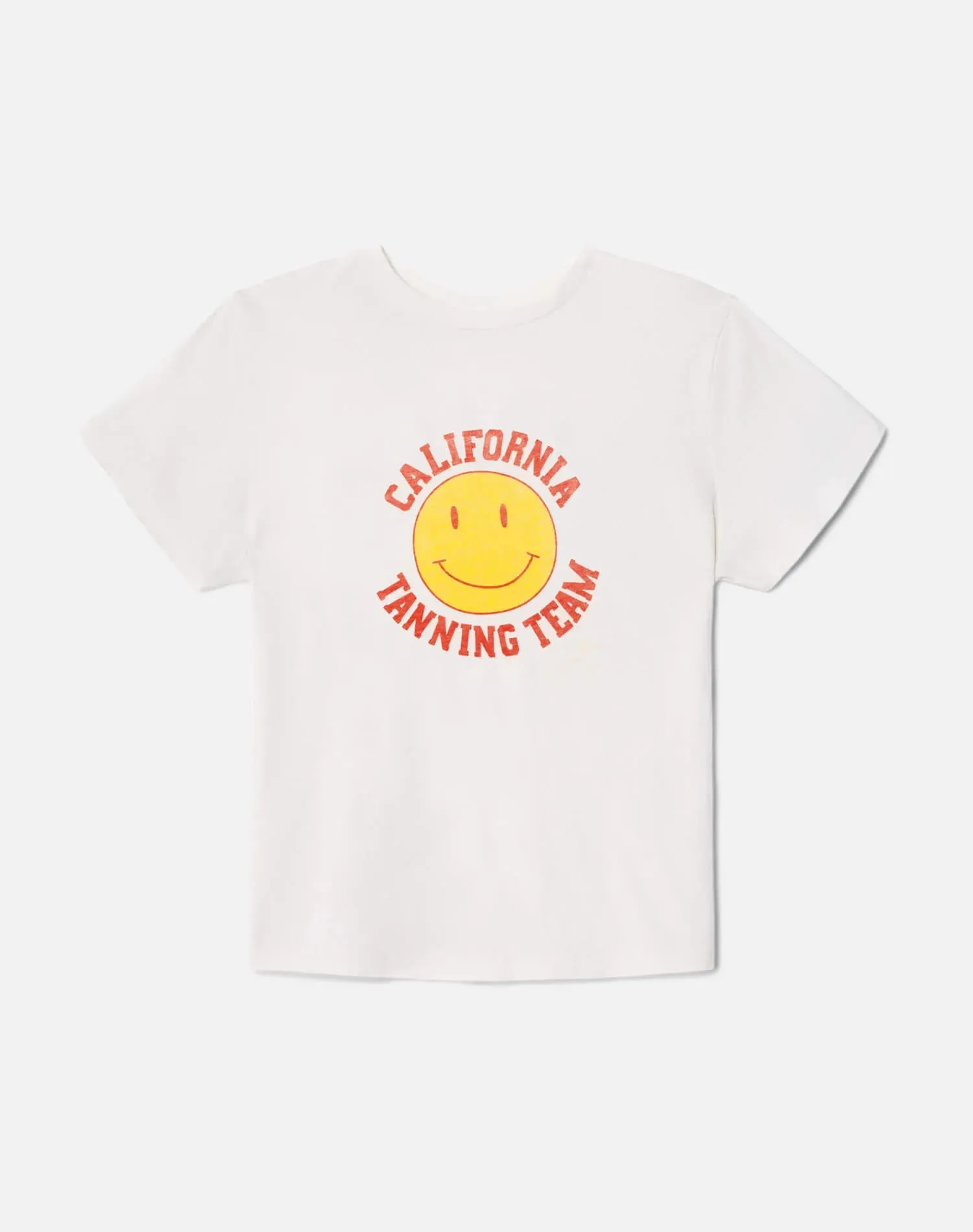 Re/Done Classic Tee Tanning - Antique White