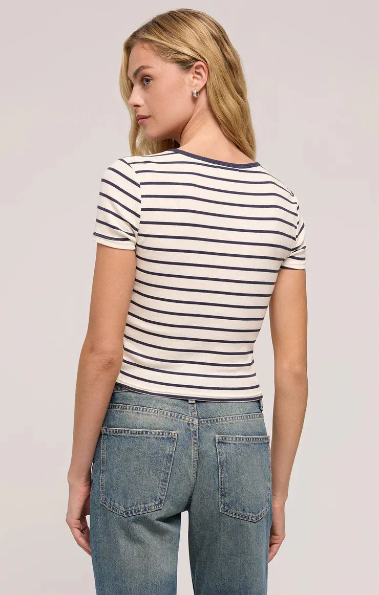 Saxton Striped Tee Supernova