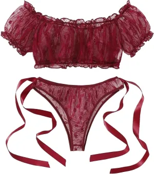 Sexy Women Lingerie Dress up Outdoor Ladies Sheer Lingerie Robe for Women