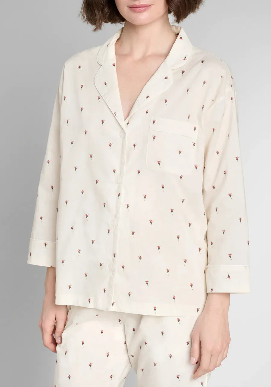 SLEEPY JONES~ 2 pc Marina pj set rosette