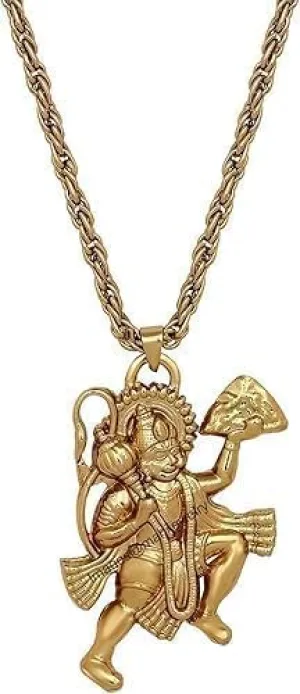 Spiritual Pendant Locket with Chain Necklace For Men And Women