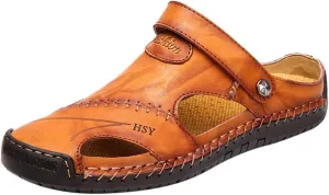 Summer Shoes Leather Breathable Casual Men's Outdoor Sandals Beach Men's sandals Mens Shower Sandals Men's Sandals Men Shoes