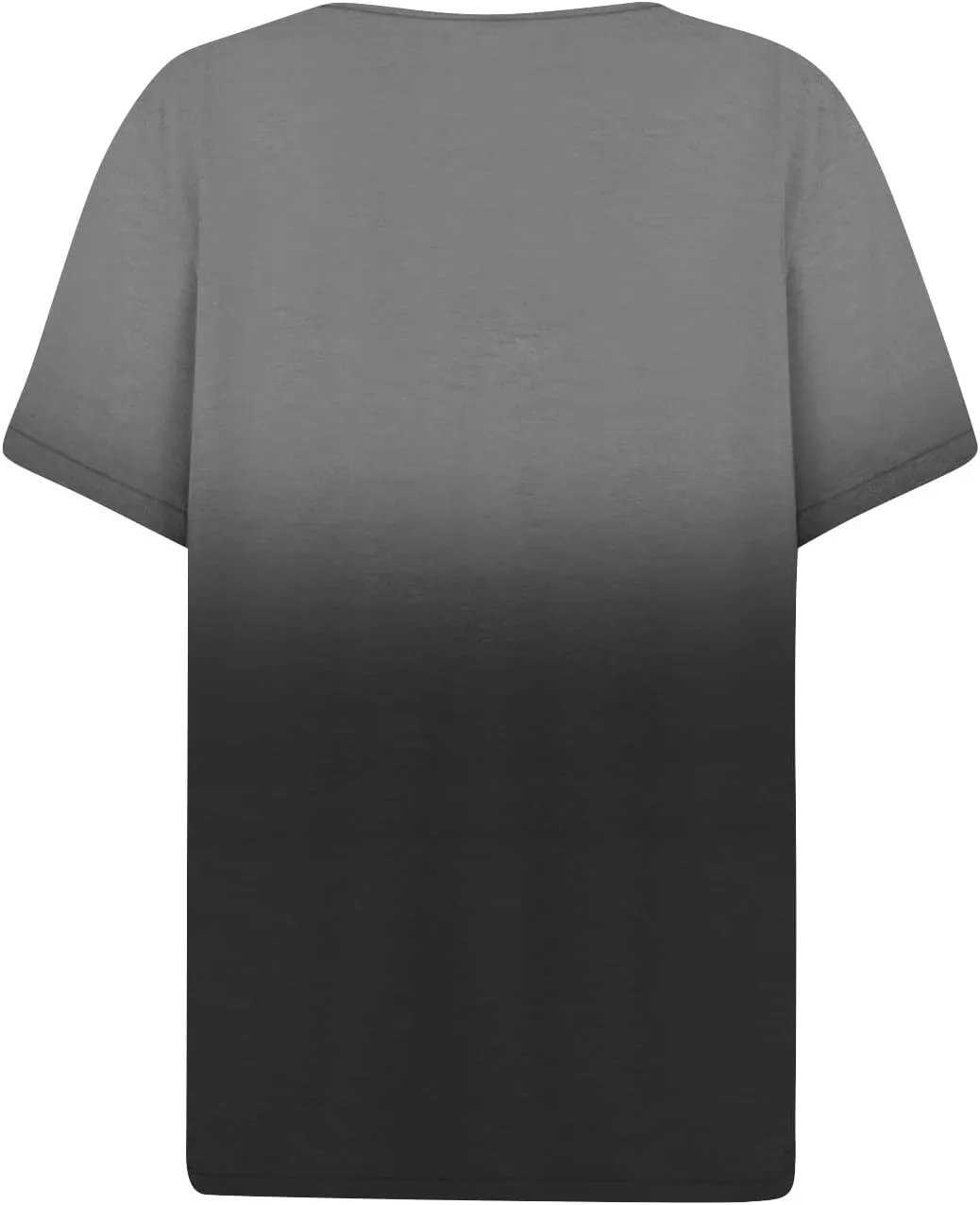 Summer Tops for Women 2025 Button V Neck Boho Short Sleeve Shirts Casual Loose Comfy Tunic Trendy Pullover