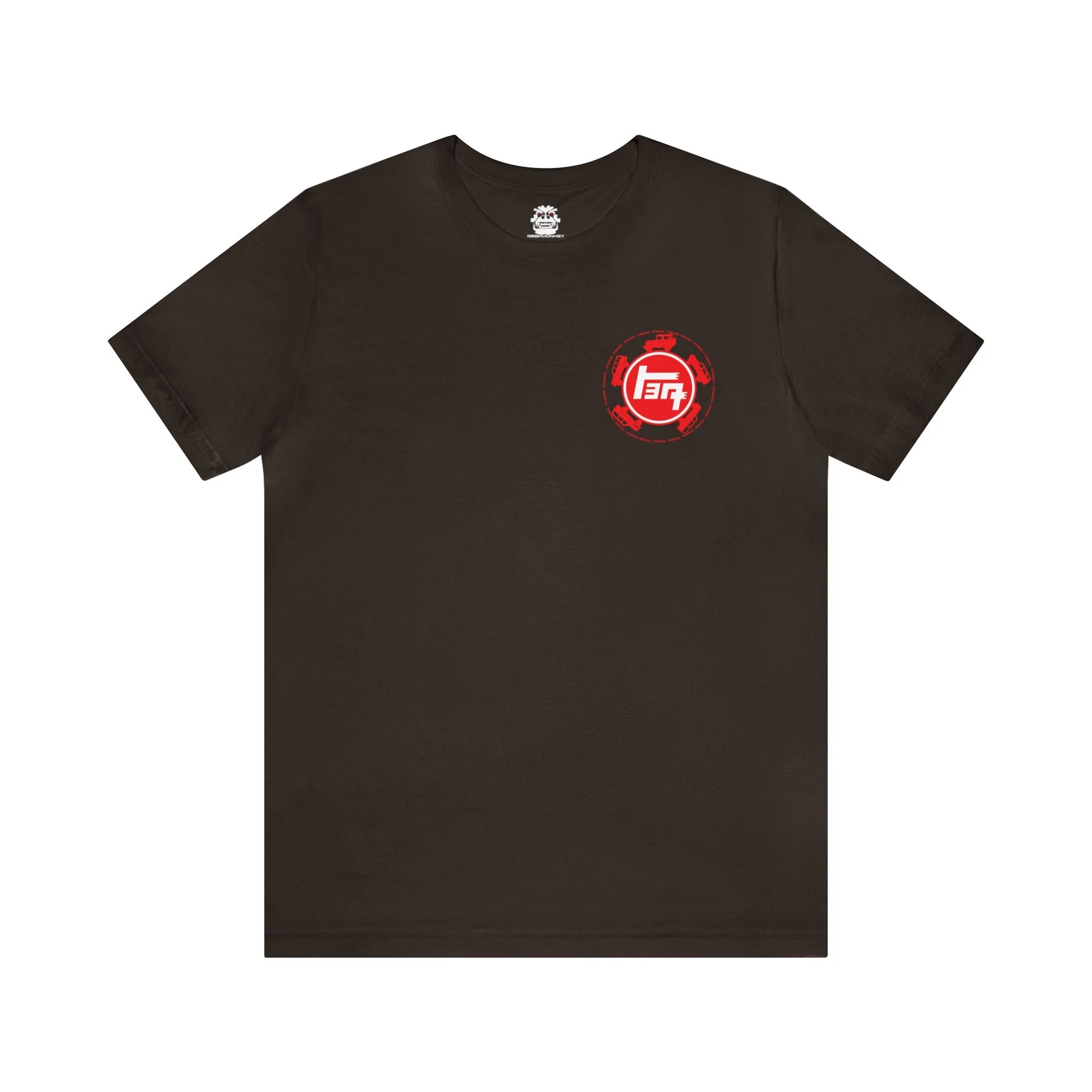 TEQ Truck Silhouettes Fitted Mens T Shirt - Reefmonkey