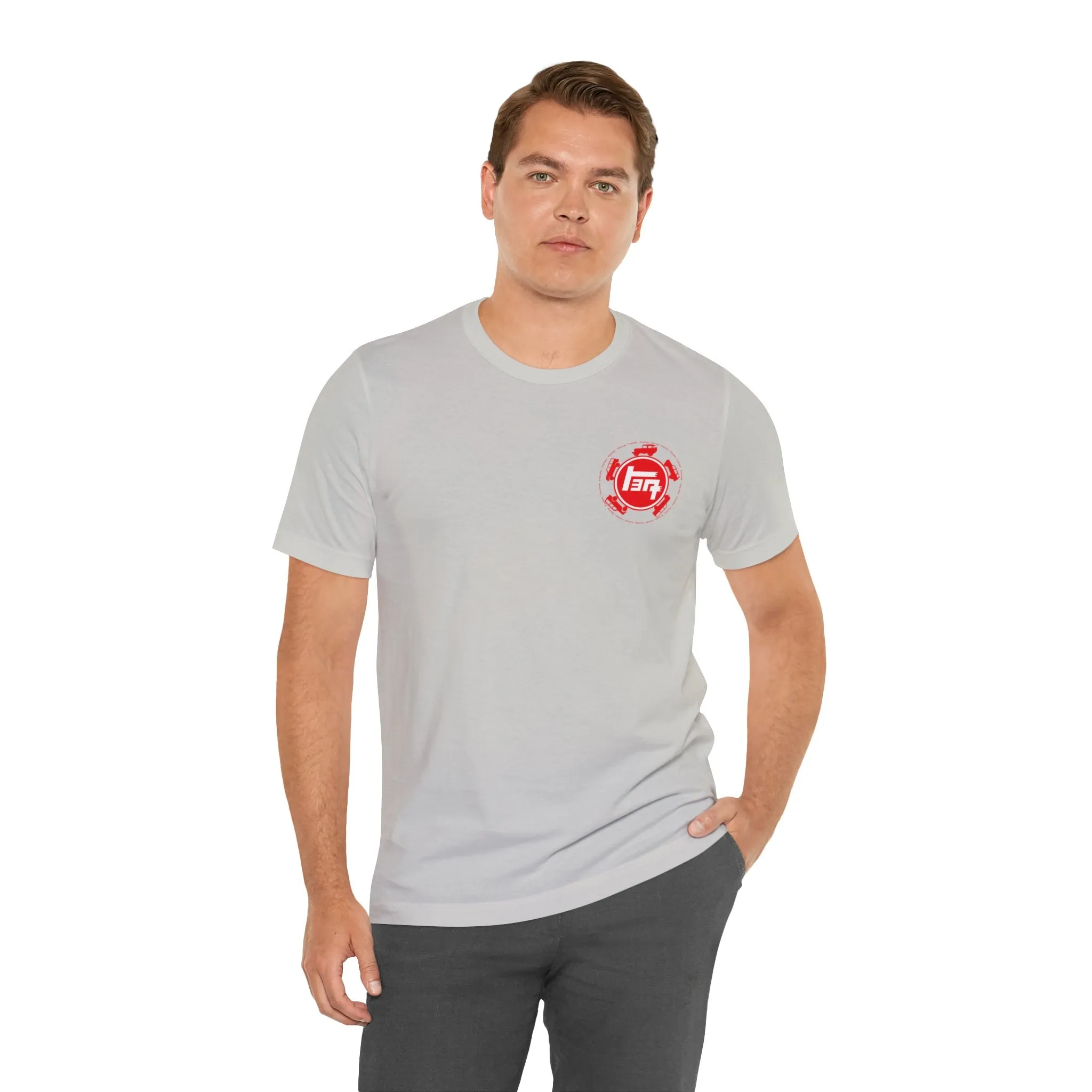 TEQ Truck Silhouettes Fitted Mens T Shirt - Reefmonkey