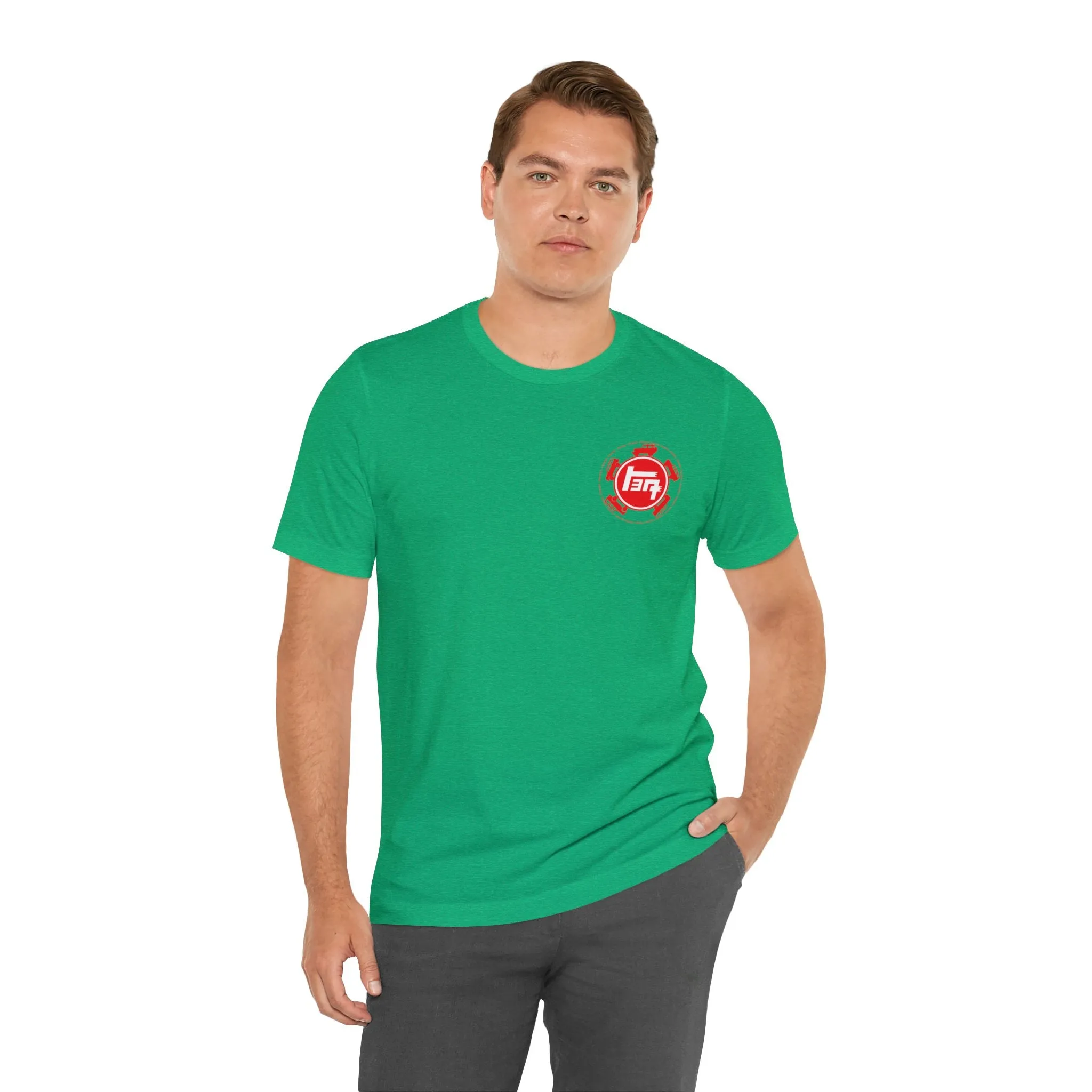 TEQ Truck Silhouettes Fitted Mens T Shirt - Reefmonkey
