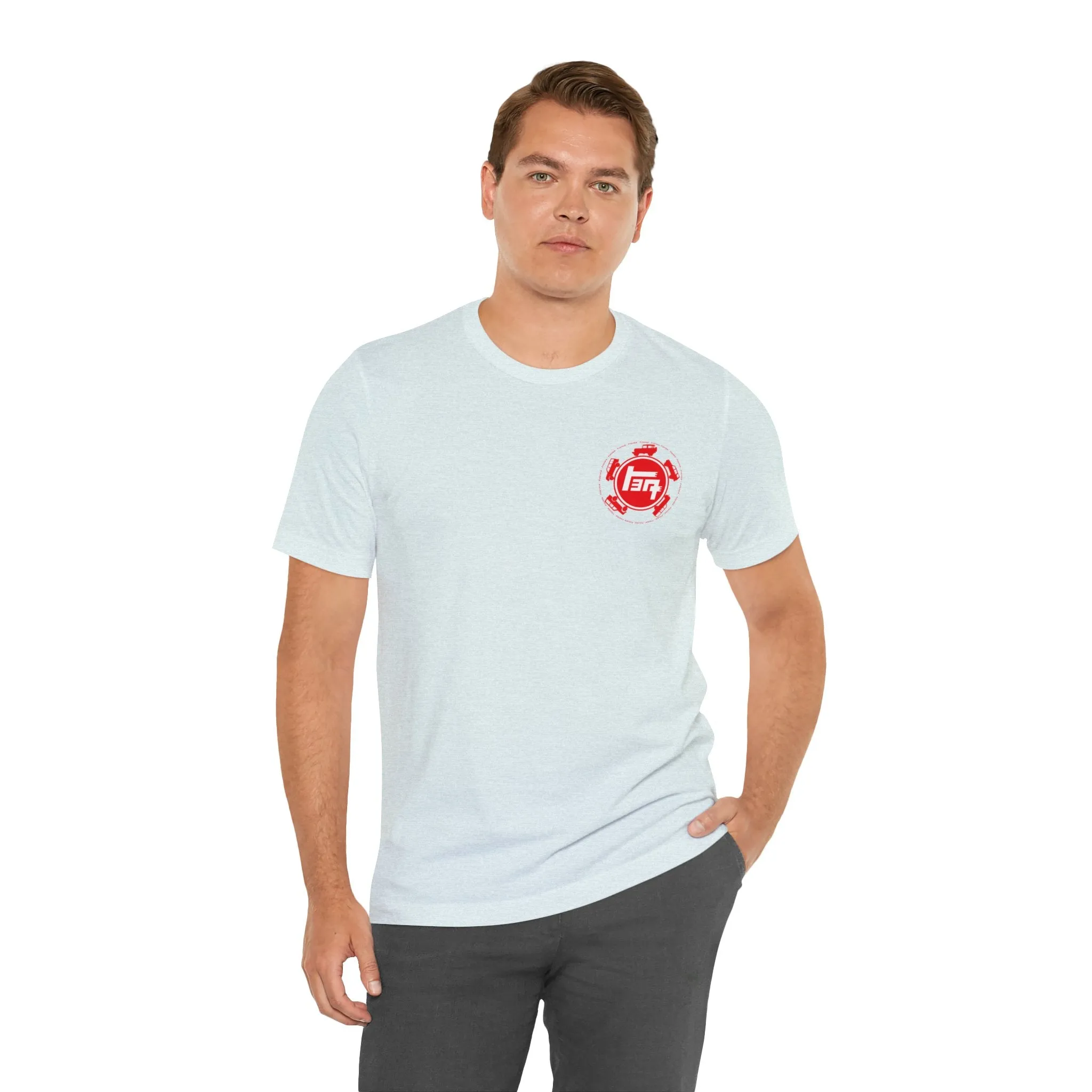 TEQ Truck Silhouettes Fitted Mens T Shirt - Reefmonkey
