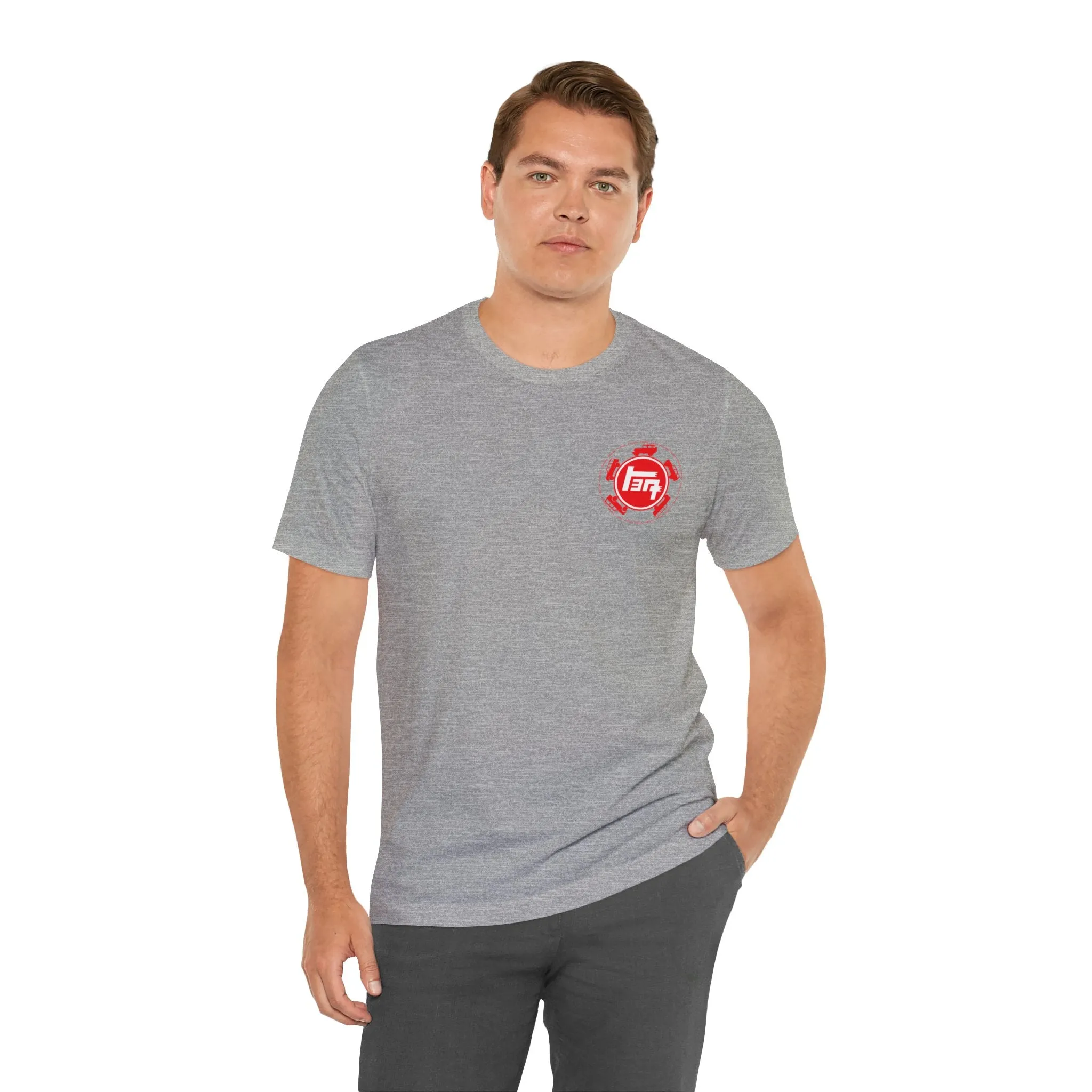 TEQ Truck Silhouettes Fitted Mens T Shirt - Reefmonkey