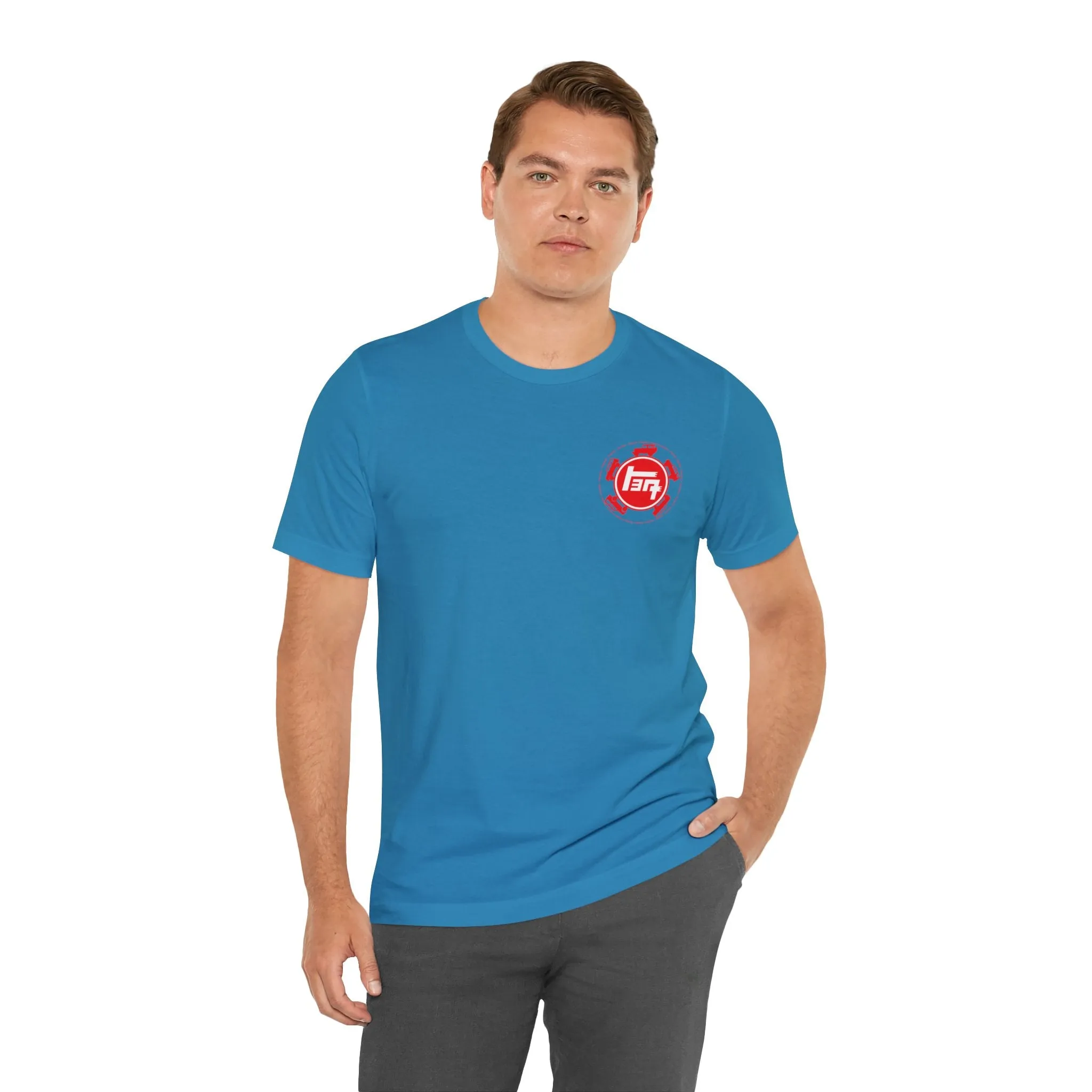 TEQ Truck Silhouettes Fitted Mens T Shirt - Reefmonkey