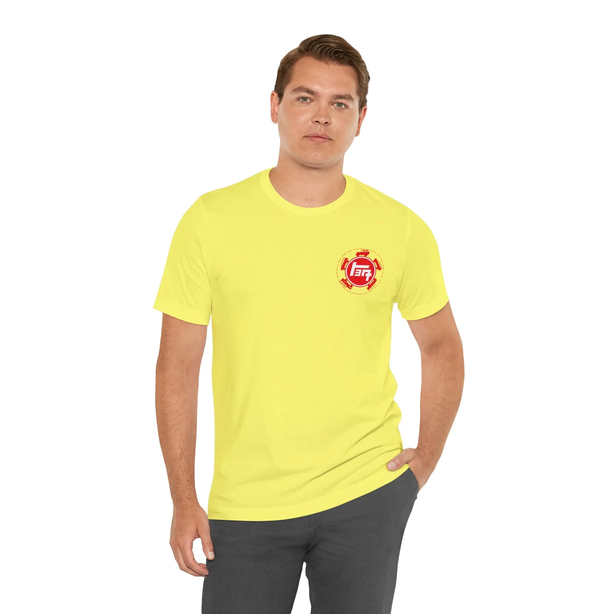 TEQ Truck Silhouettes Fitted Mens T Shirt - Reefmonkey