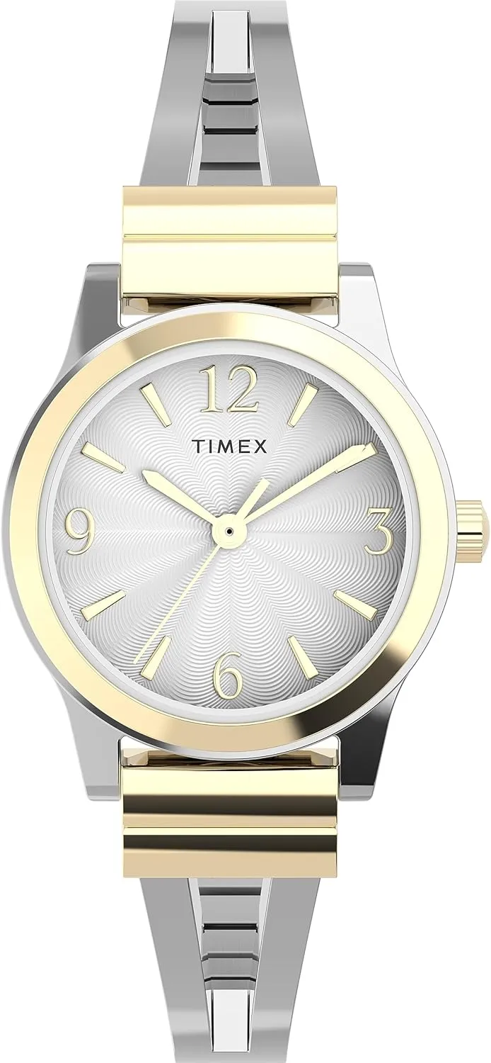 Timex Women's Fashion Stretch Bangles 25mm Watch