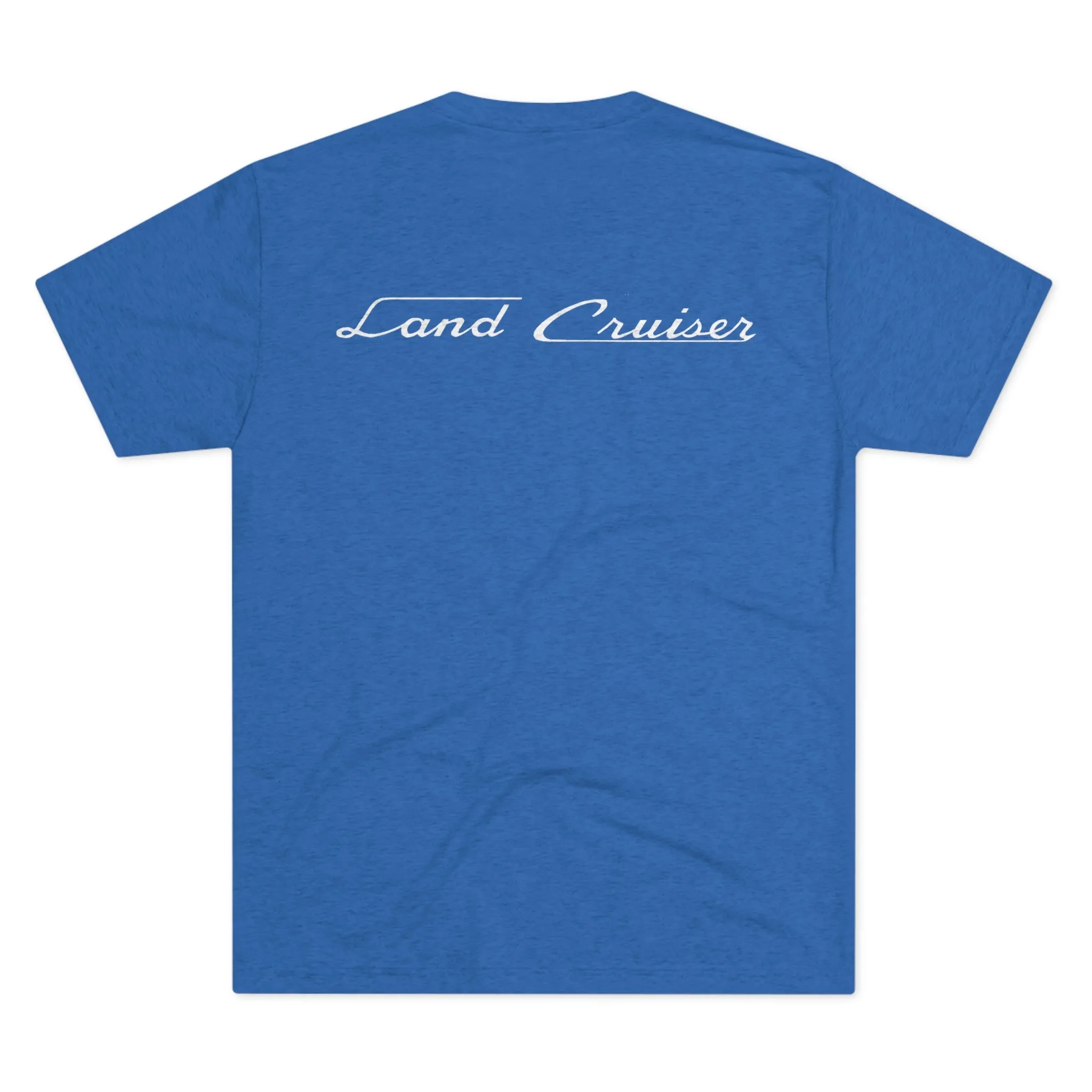 Toyota Land Cruiser 2 Side TEQ Premium Tri Blend Mens Tee - Reefmonkey