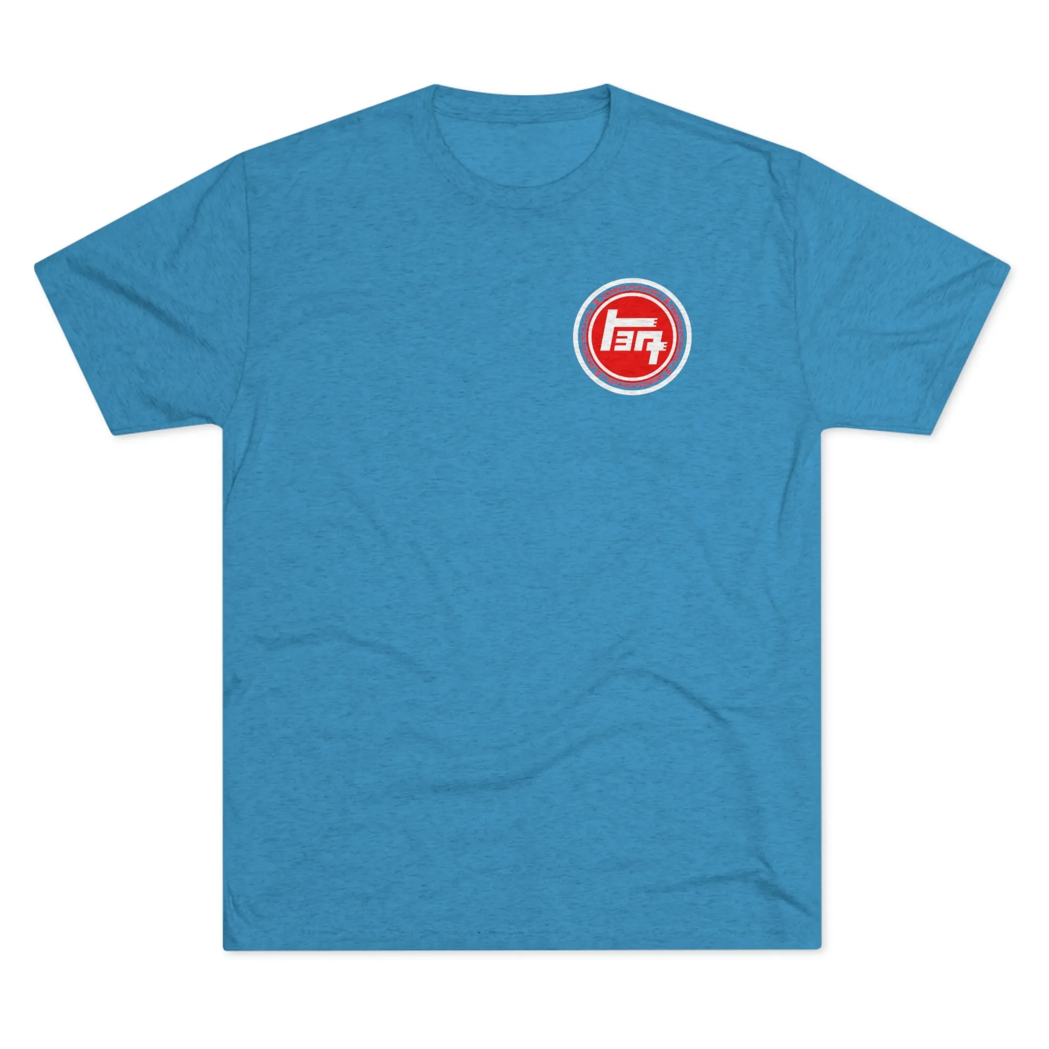 Toyota Land Cruiser 2 Side TEQ Premium Tri Blend Mens Tee - Reefmonkey