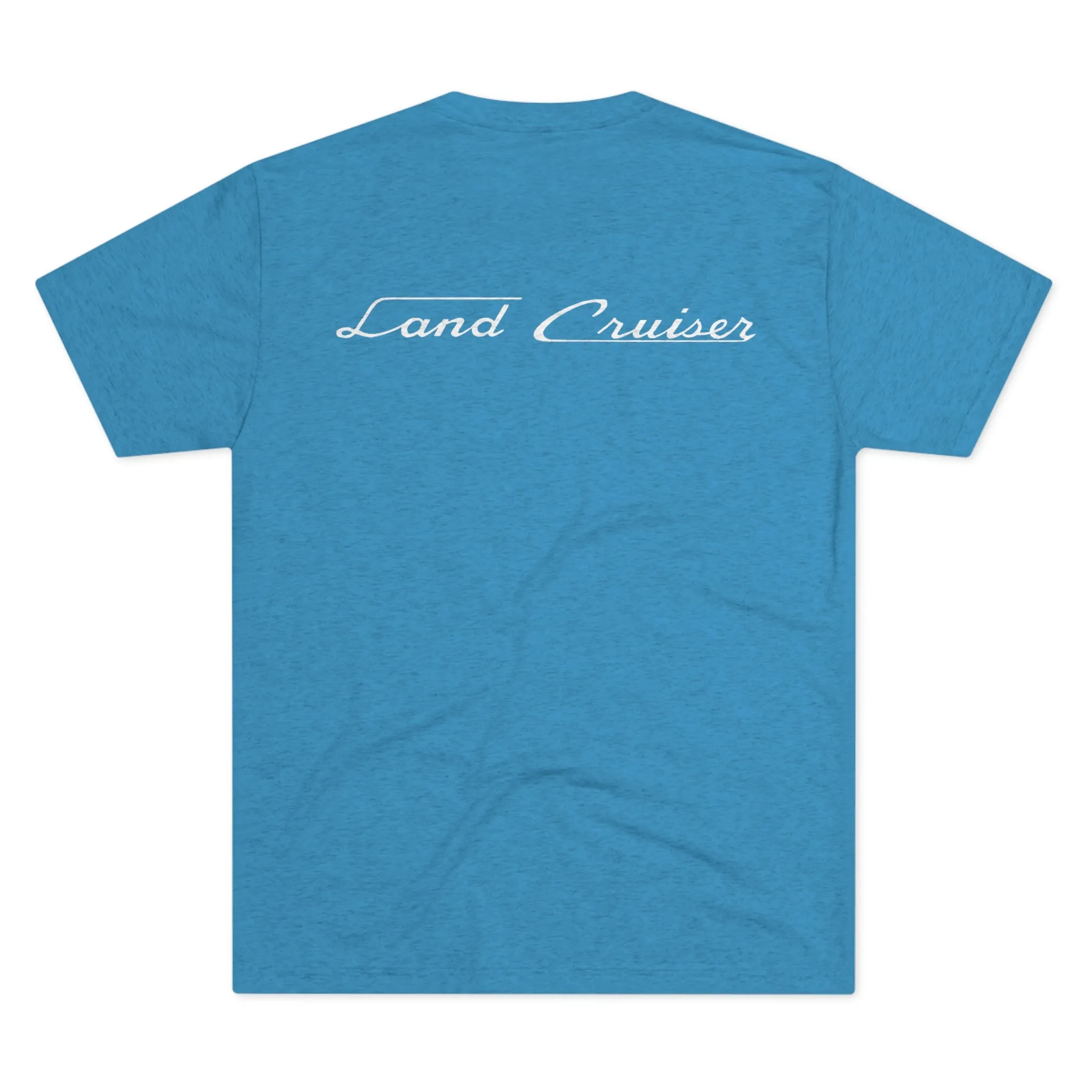 Toyota Land Cruiser 2 Side TEQ Premium Tri Blend Mens Tee - Reefmonkey