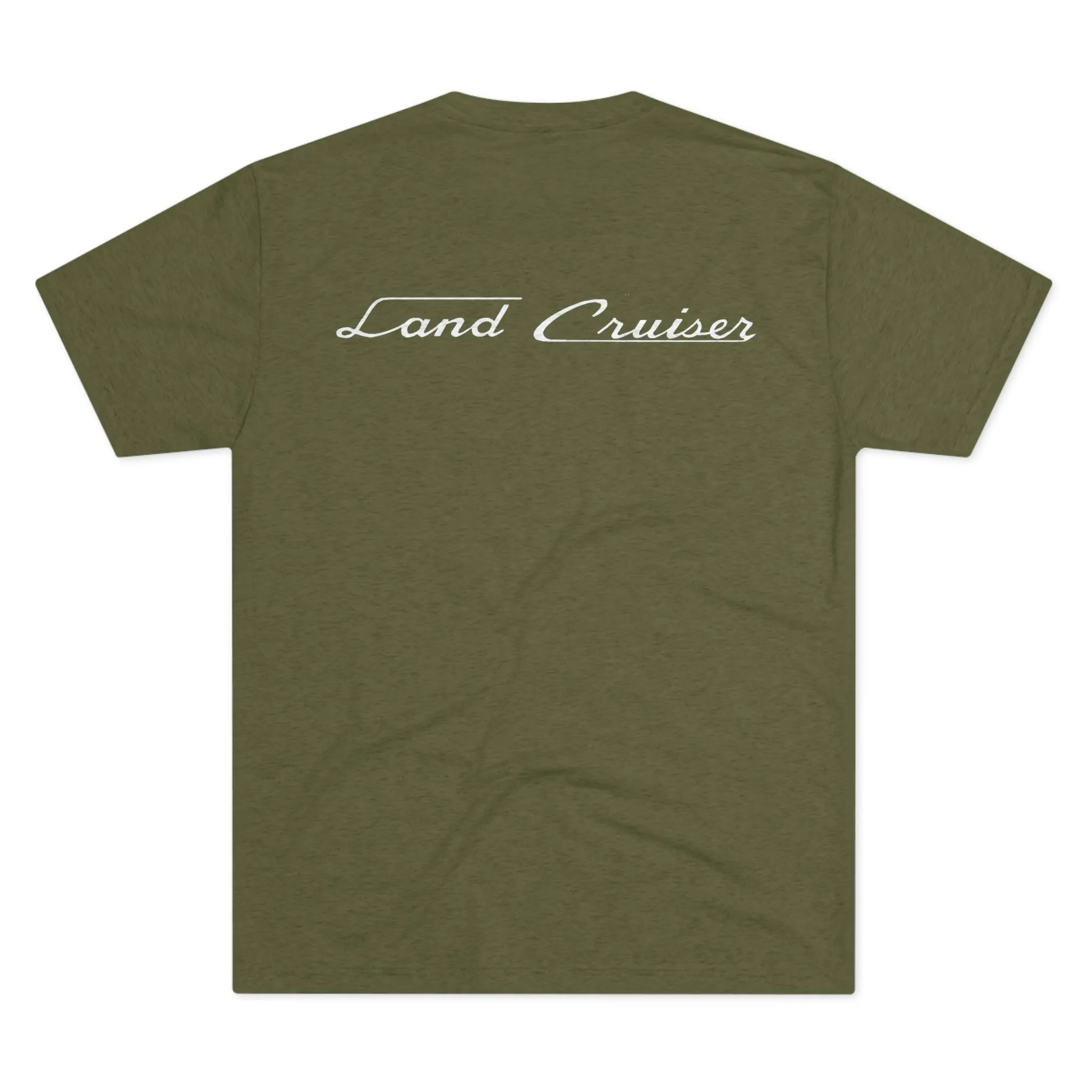 Toyota Land Cruiser 2 Side TEQ Premium Tri Blend Mens Tee - Reefmonkey