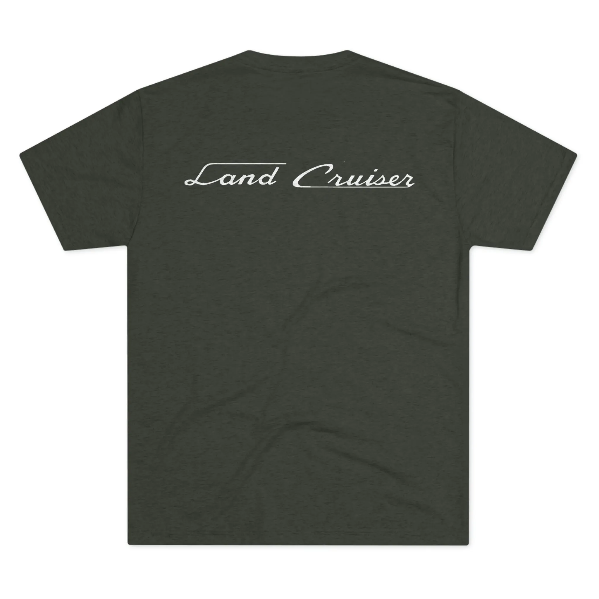 Toyota Land Cruiser 2 Side TEQ Premium Tri Blend Mens Tee - Reefmonkey