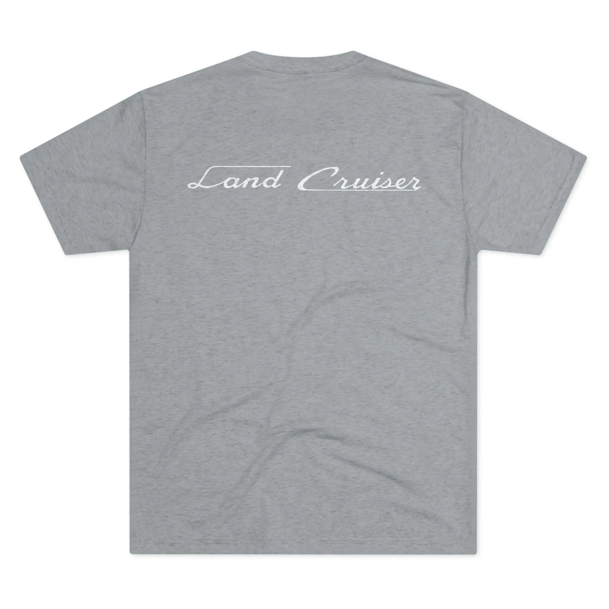 Toyota Land Cruiser 2 Side TEQ Premium Tri Blend Mens Tee - Reefmonkey