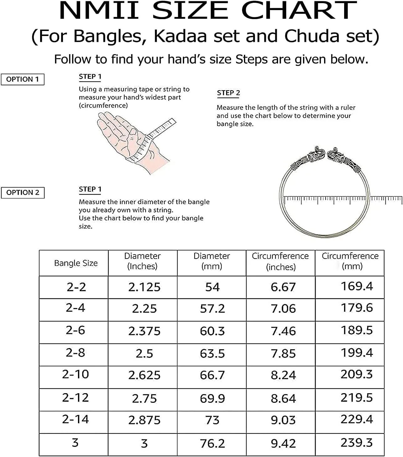 Traditional Alloy Metal With Pearls & Zircon Diamond Kada Bangles Set For Women & Girls | Designer Women's Kangan Chudi - Set Of 2 Kada