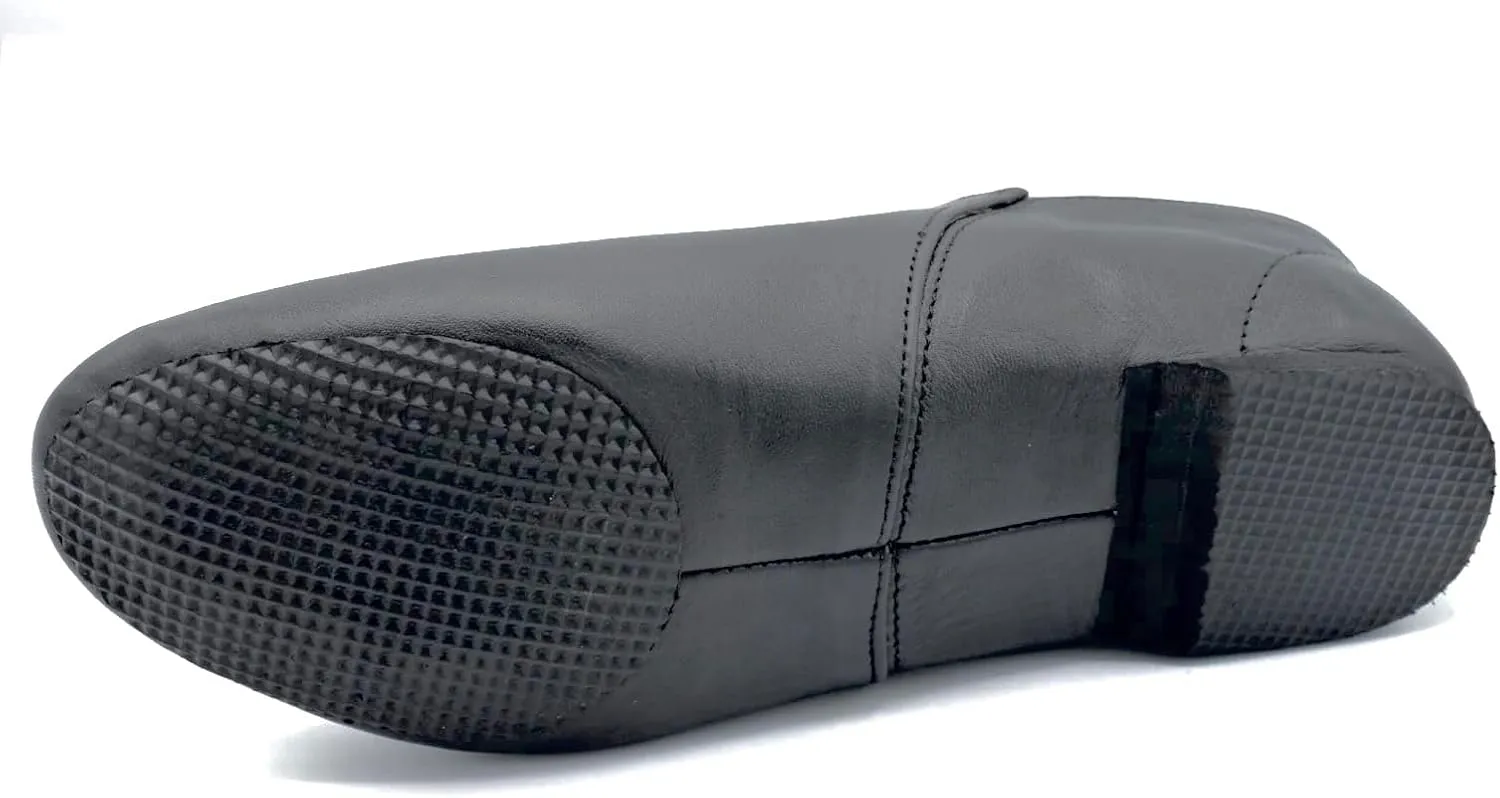 TW Leather Dance Upper Slip on Jazz Shoes