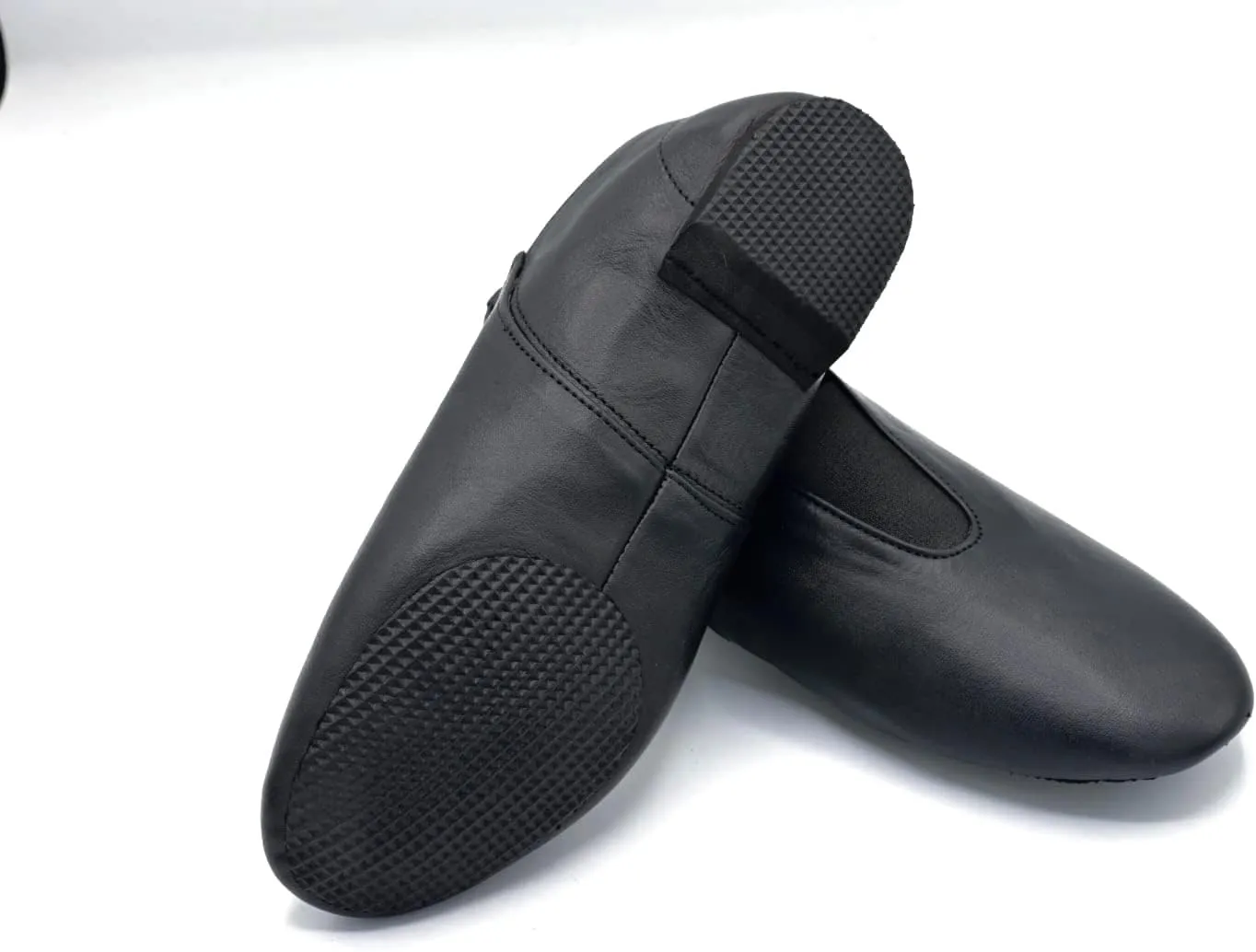 TW Leather Dance Upper Slip on Jazz Shoes