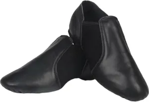 TW Leather Upper Slip on Jazz Shoes for Women