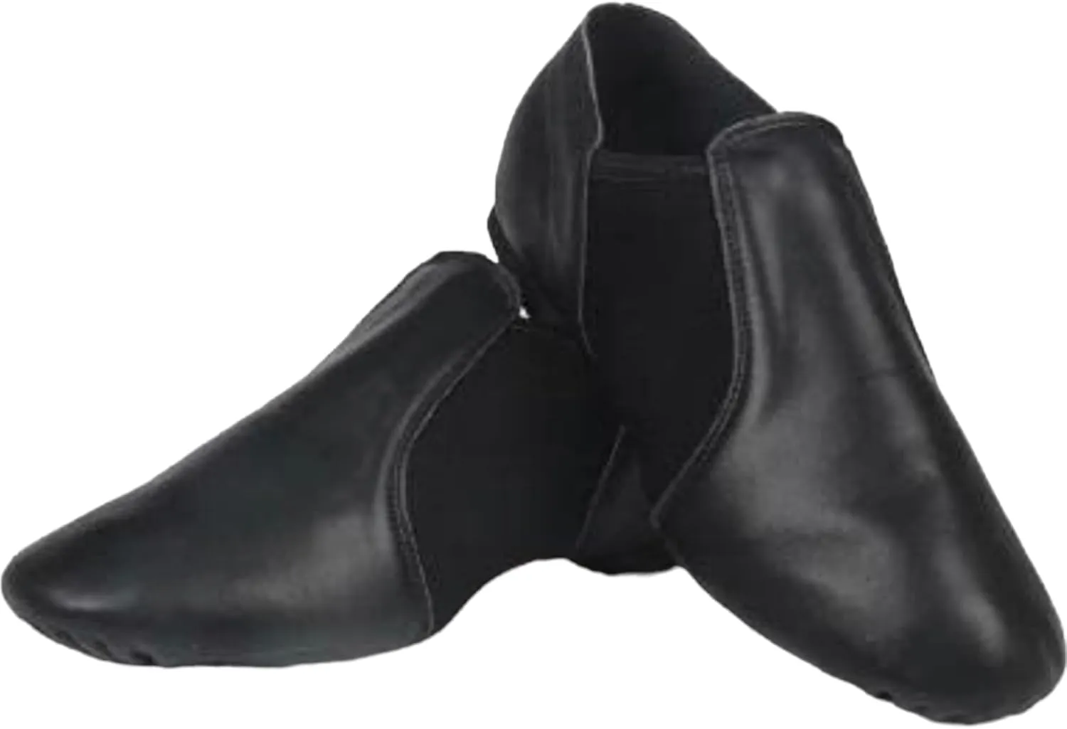 TW Leather Upper Slip on Jazz Shoes for Women