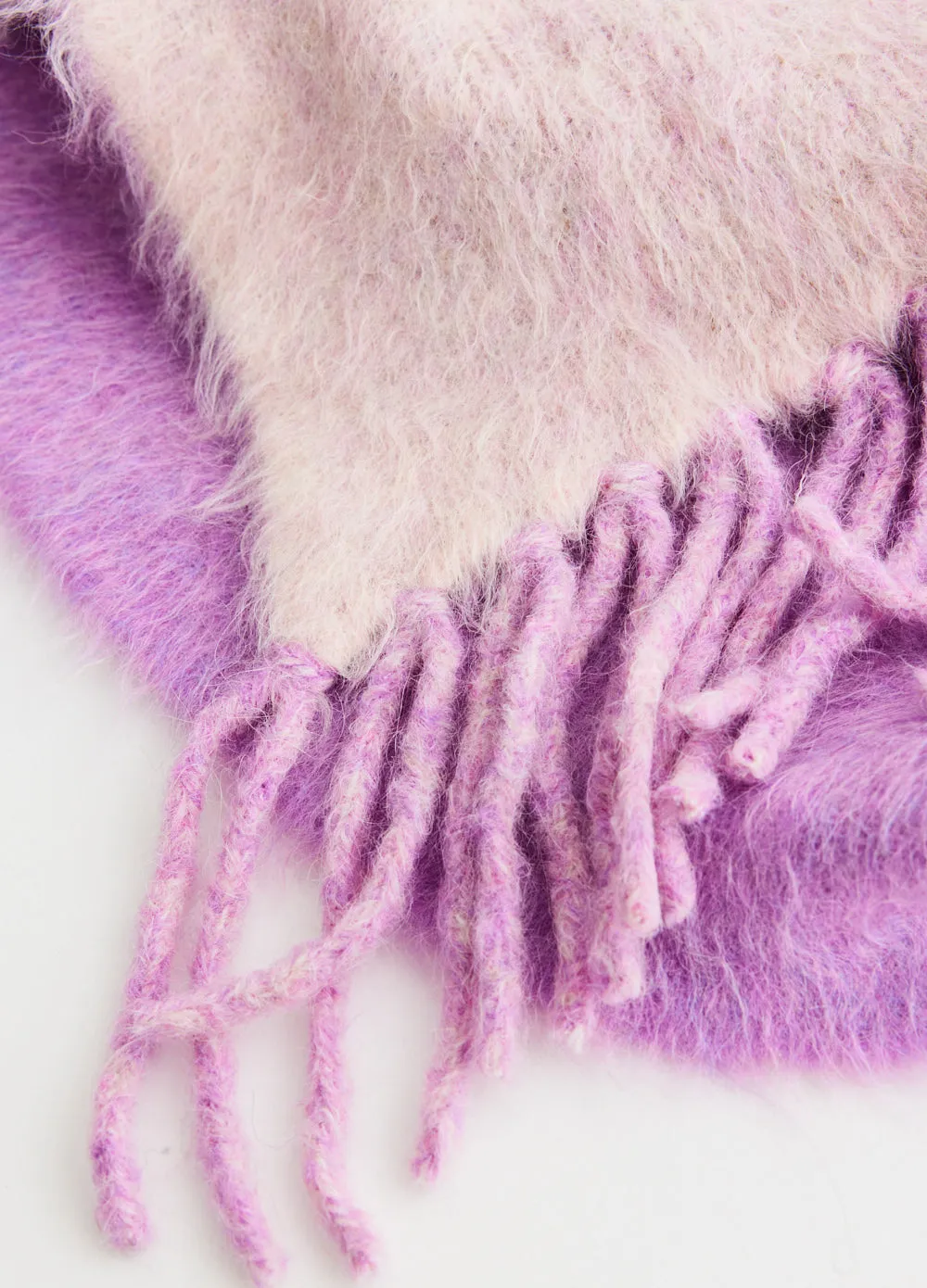 Two Faced Alpaca Scarf